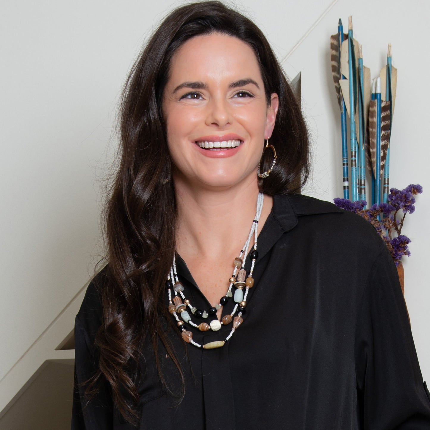 Elsie & Zoey Women's Brylee Chunky Beaded Necklace