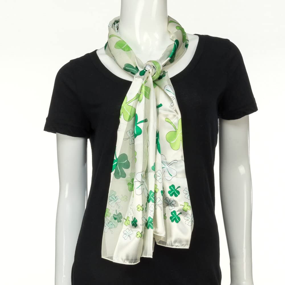 St Patricks Day Scarf Black