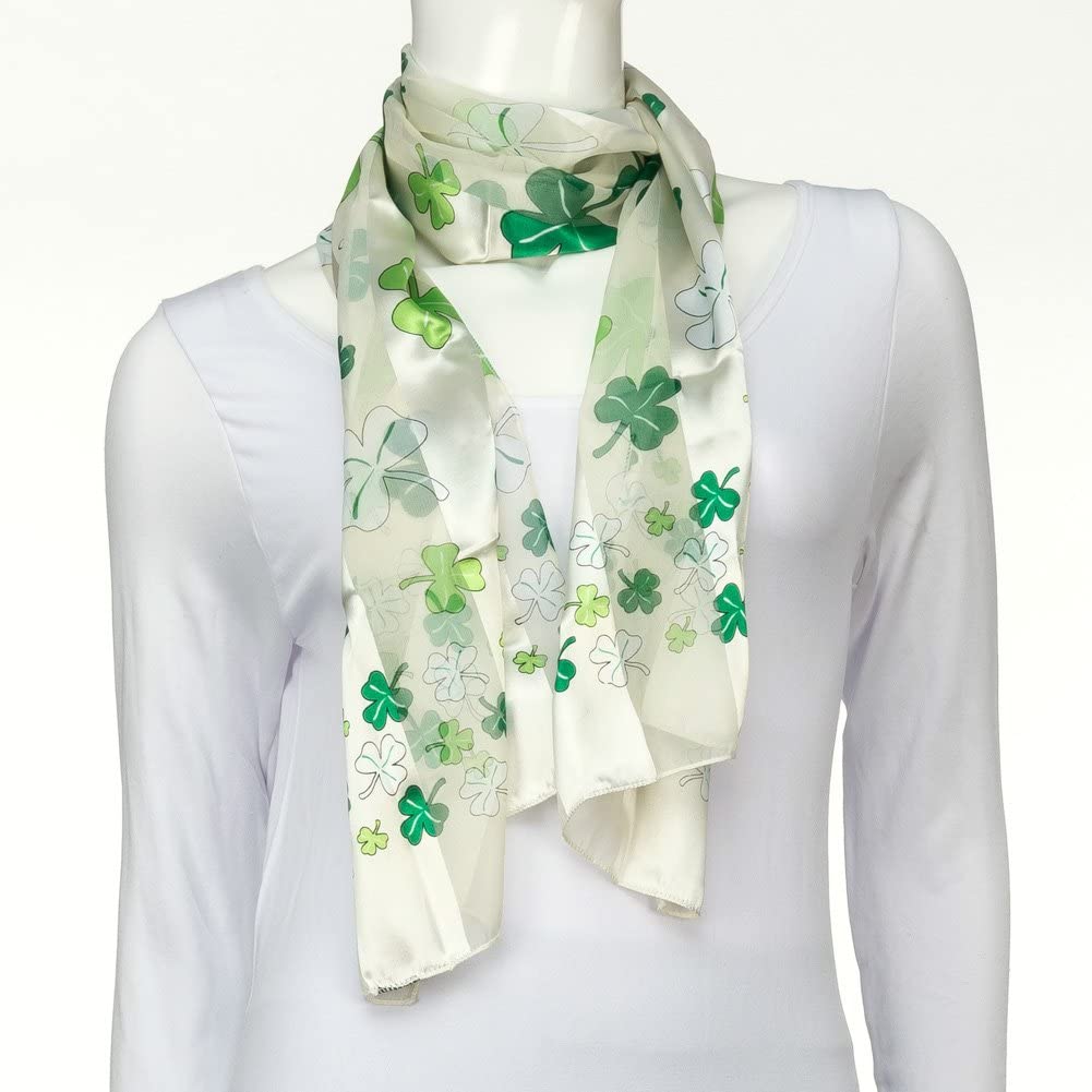 St Patricks Day Scarf Black