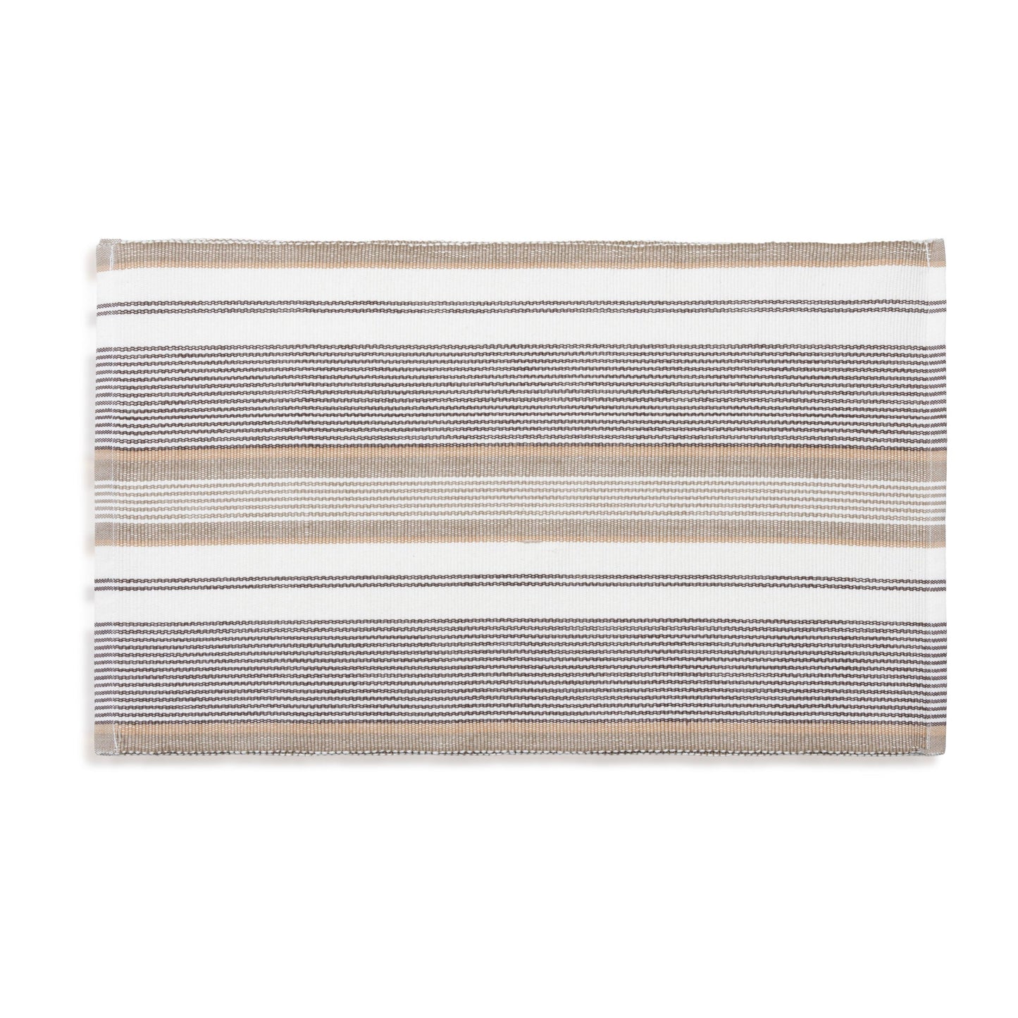 Tan Stripe Woven Placemat