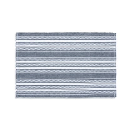 Black Stripe Woven Placemat