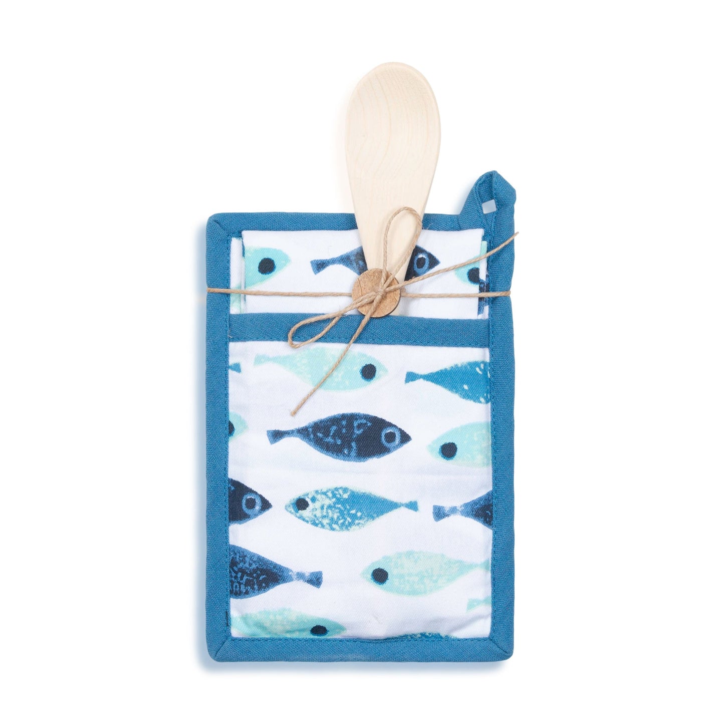 3 Piece Blue Fish Kitchen Set