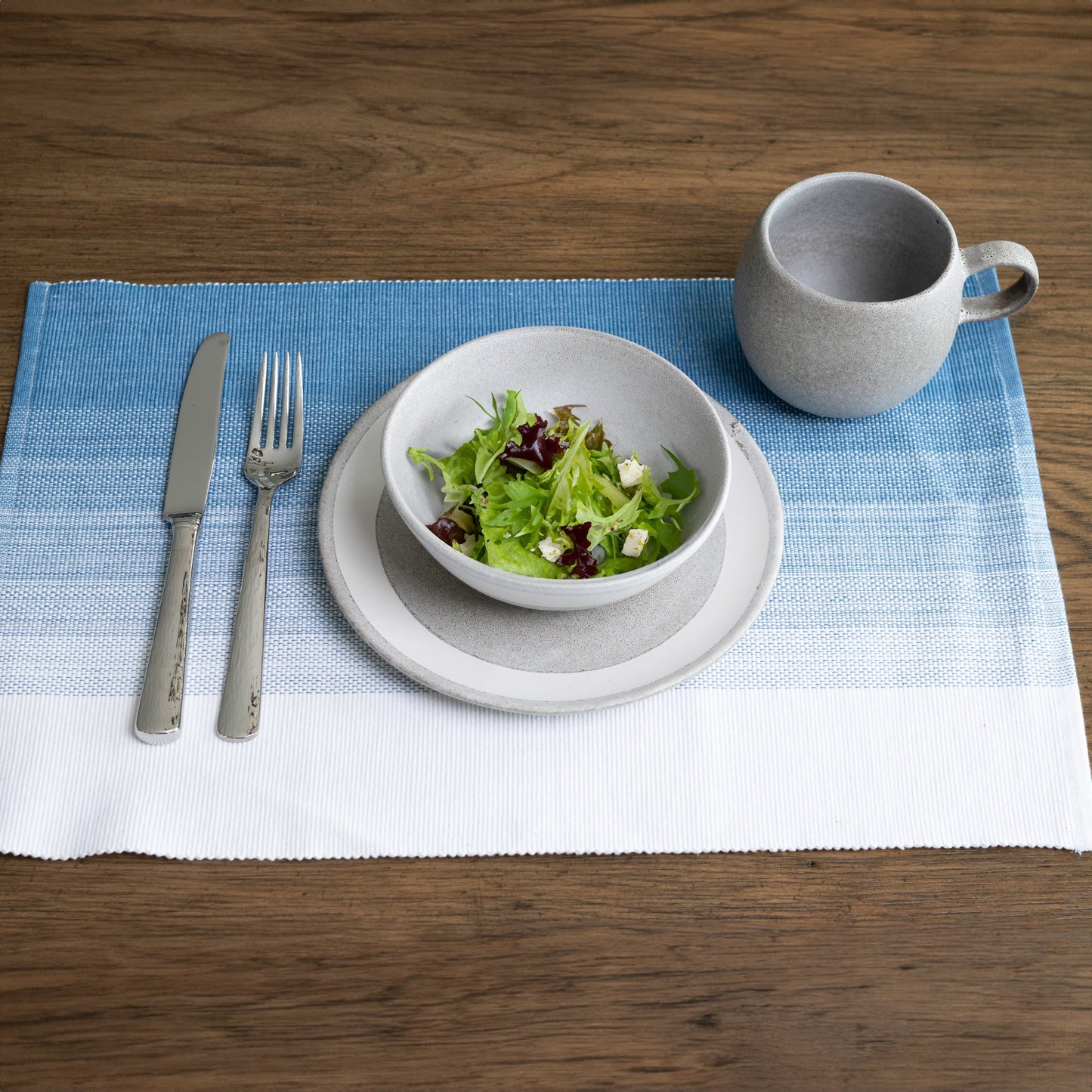 Blue Ombre Woven Placemat