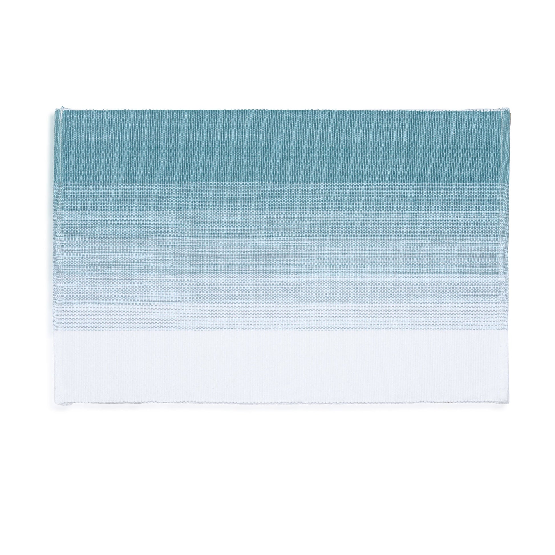 Teal Ombre Woven Placemat