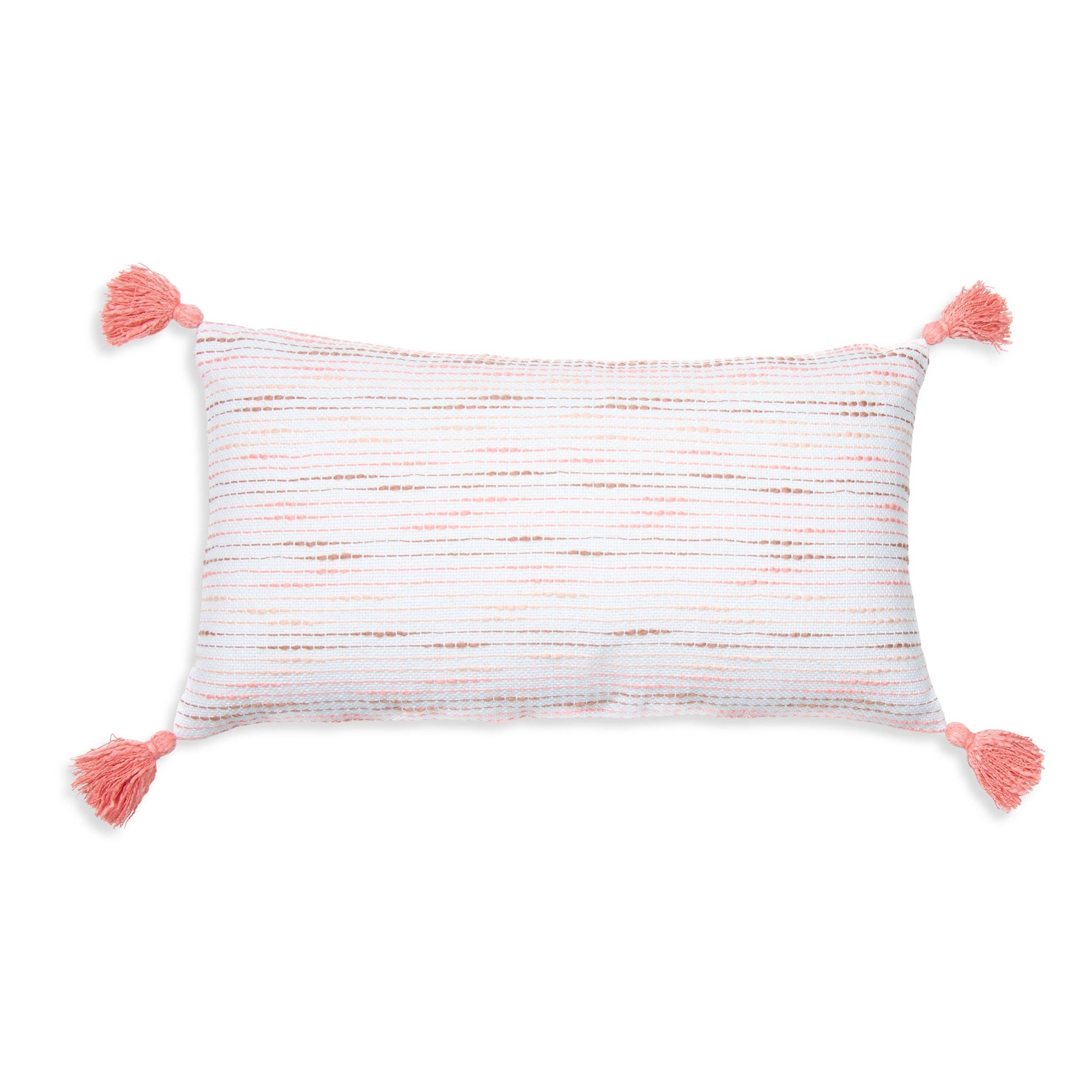 Zahara Handwoven Indoor/Outdoor 12x22 Lumbar Pillow