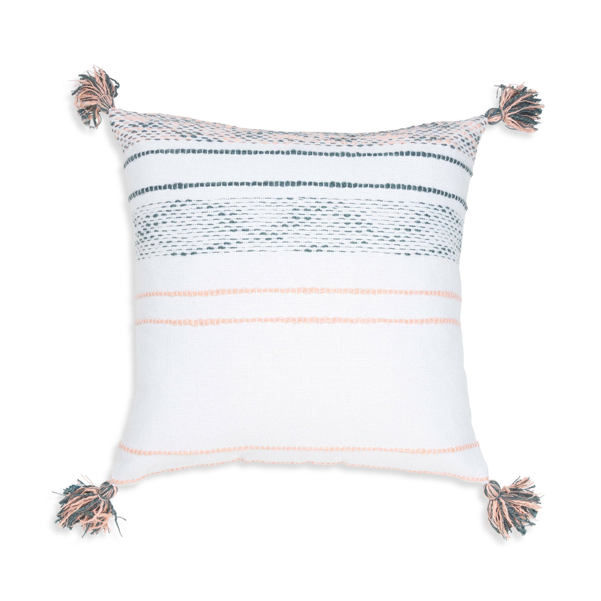 Tylanne Handwoven Indoor/Outdoor 18x18 Pillow