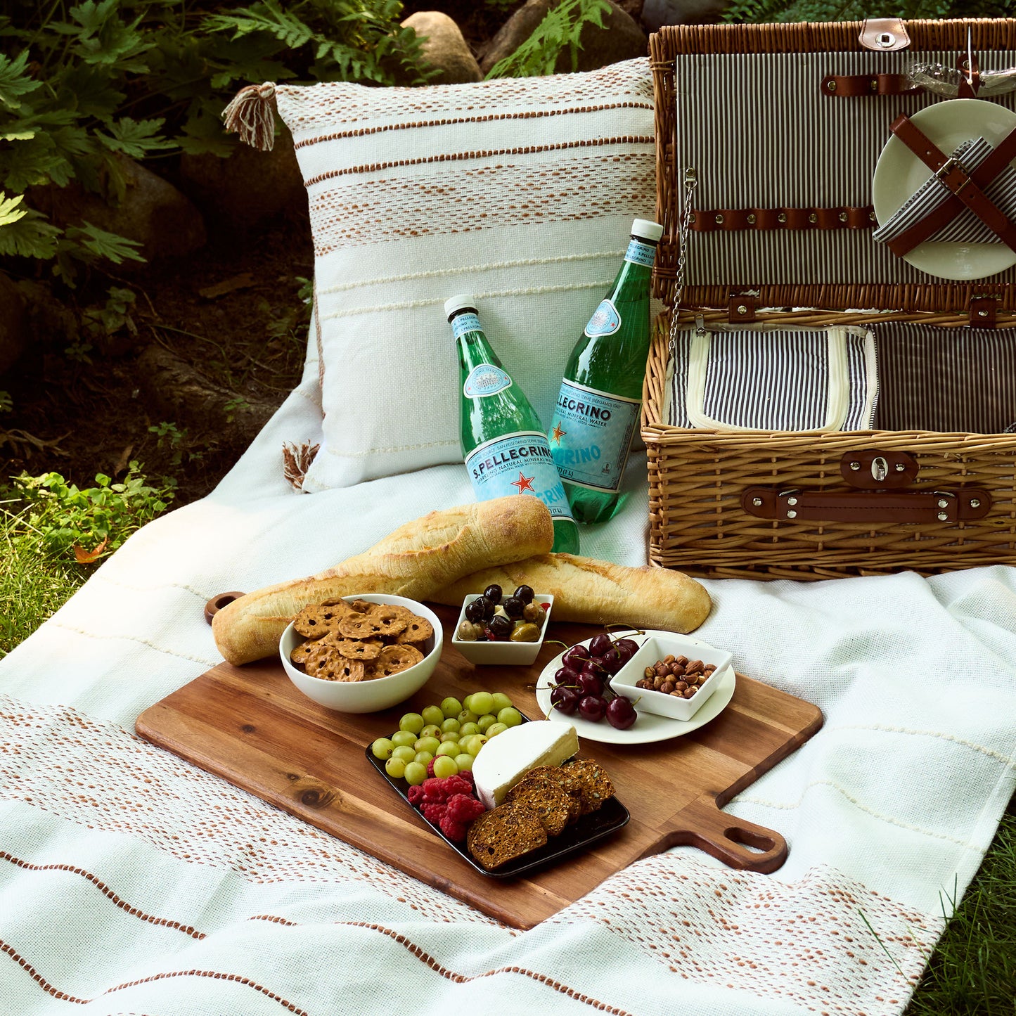 Tylanne Handwoven Indoor/Outdoor 50x70 Throw