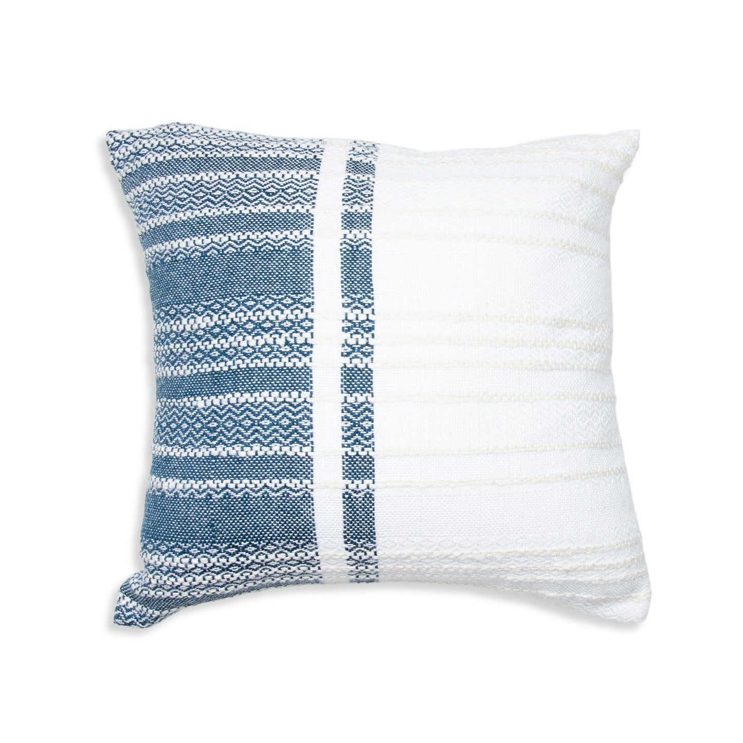 Genevieve Handwoven Indoor/Outdoor 18x18 Pillow