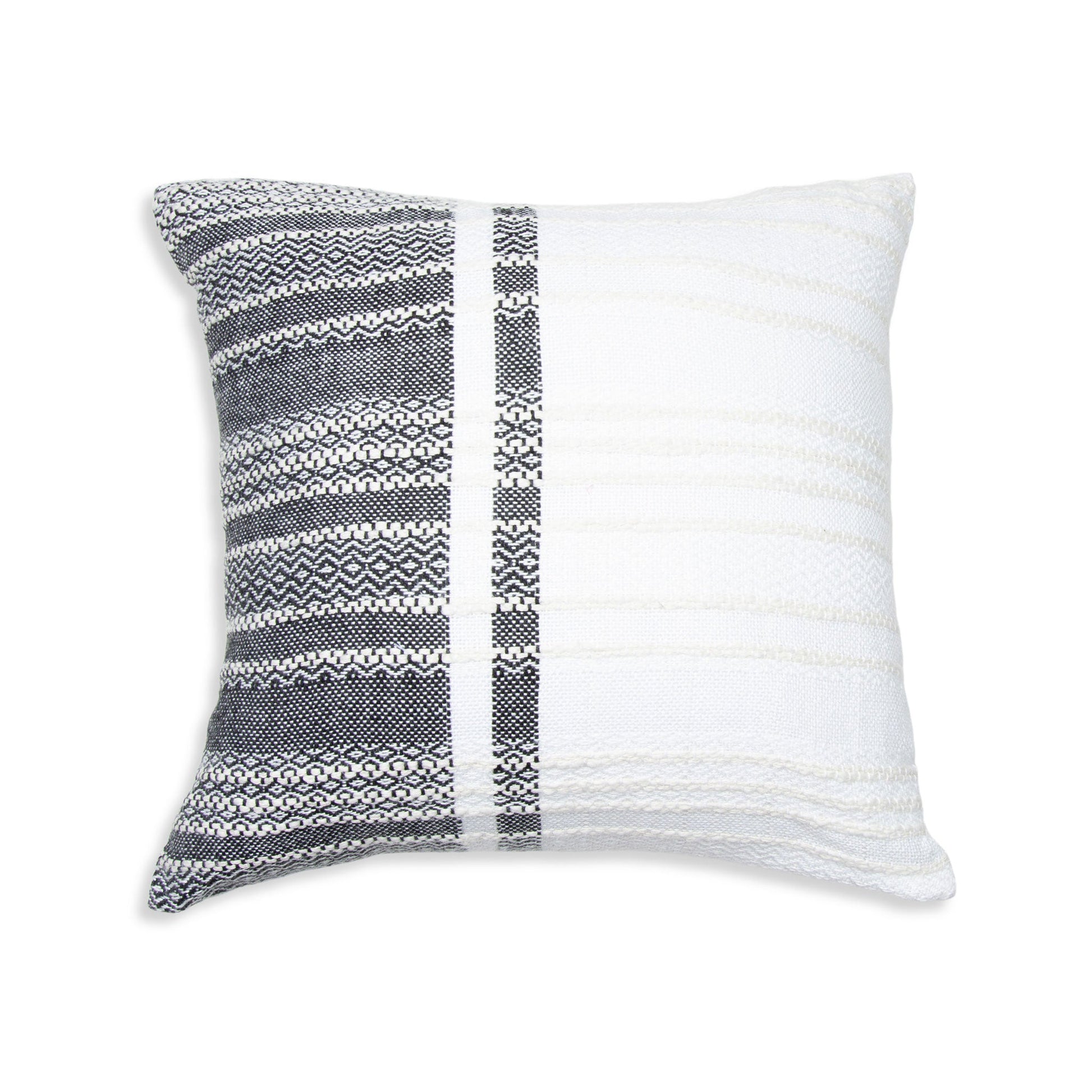 Genevieve Handwoven Indoor/Outdoor 18x18 Pillow