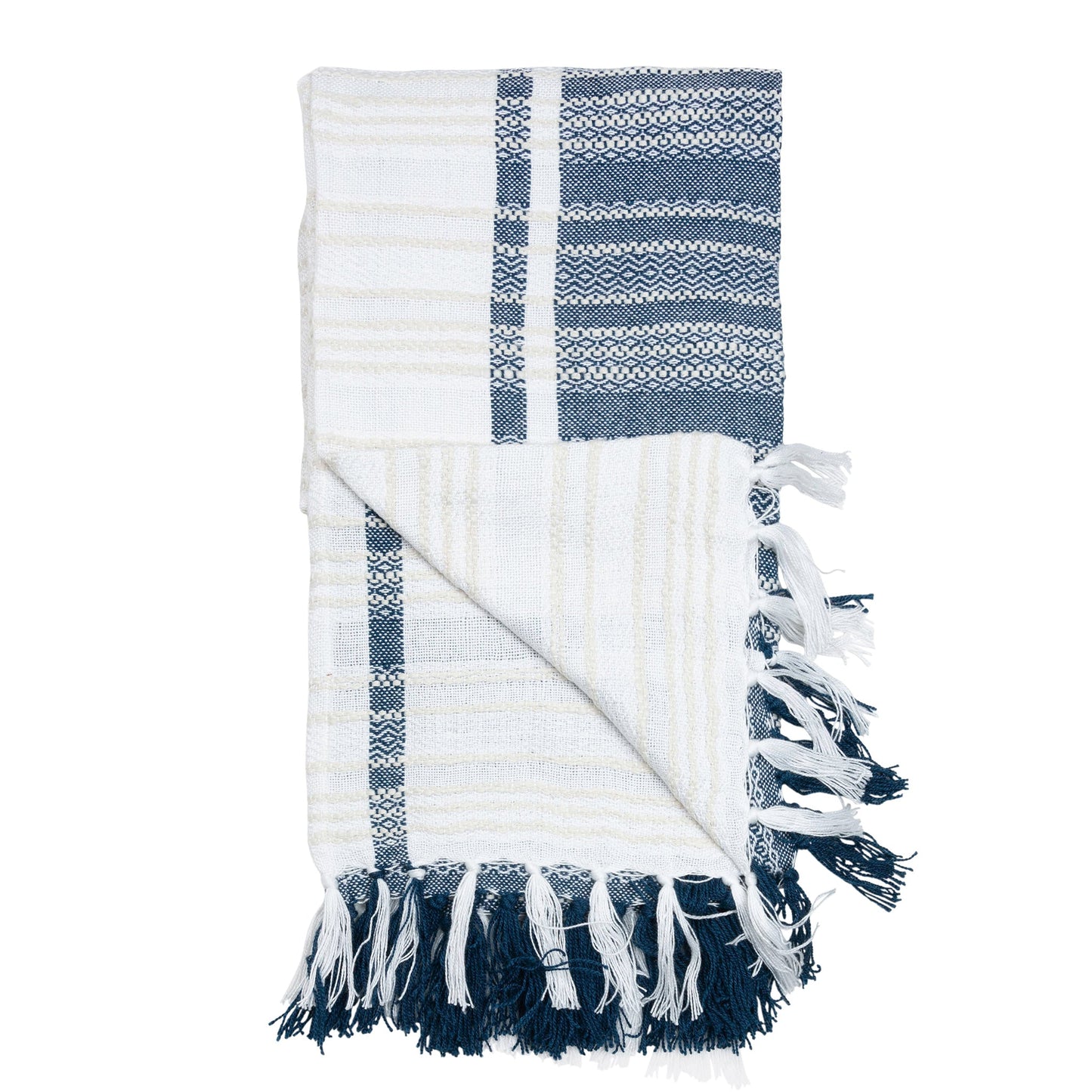 Genevieve Handwoven Indoor/Outdoor 50x70 Throw