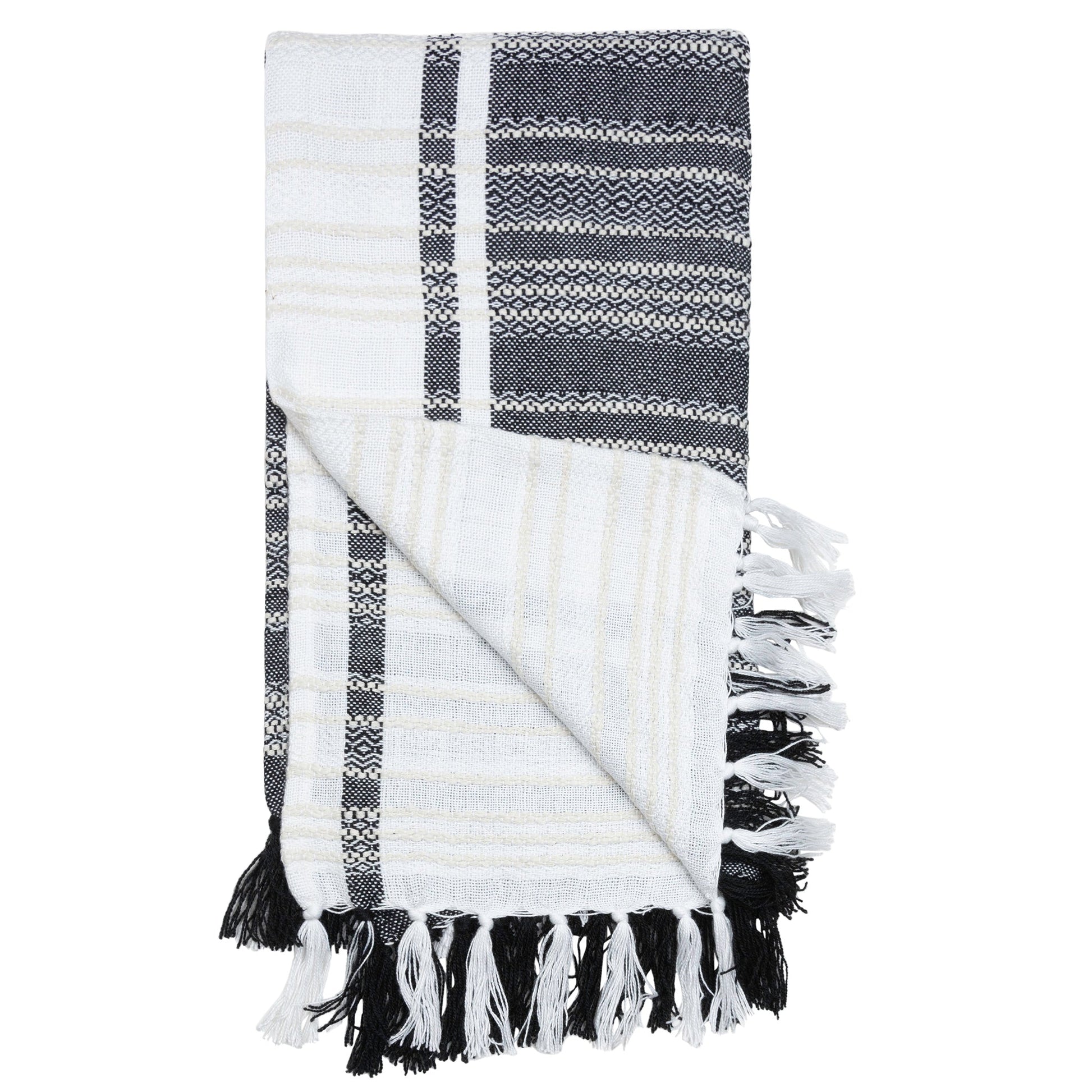 Genevieve Handwoven Indoor/Outdoor 50x70 Throw