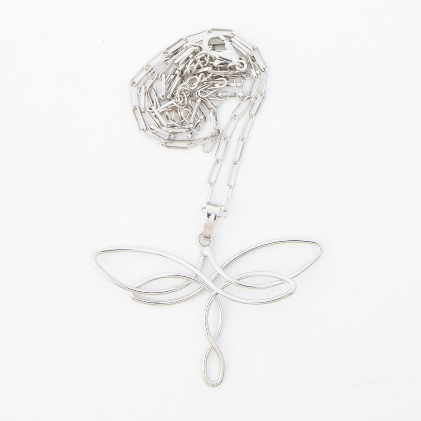 Iselin Wire Wrapped Dragonfly Necklace