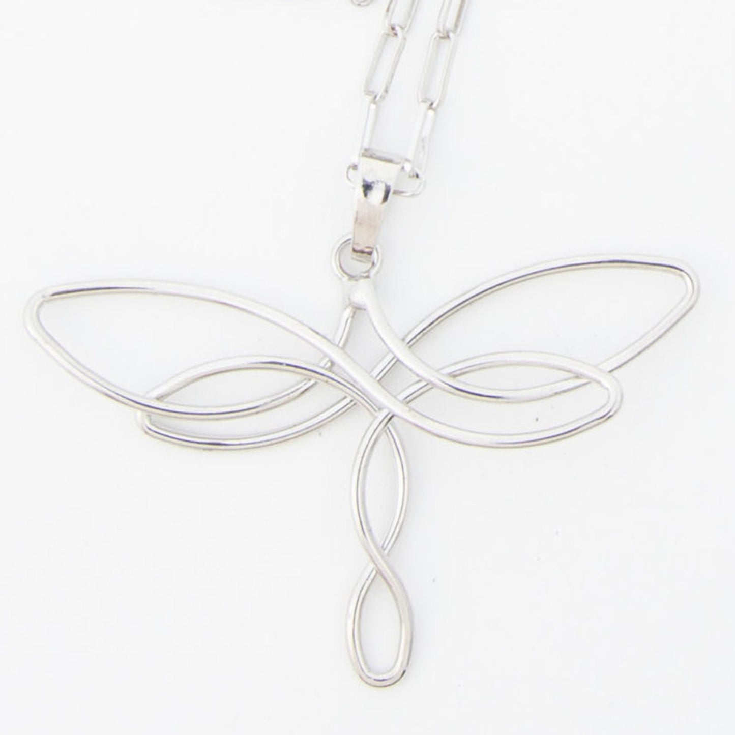 Iselin Wire Wrapped Dragonfly Necklace