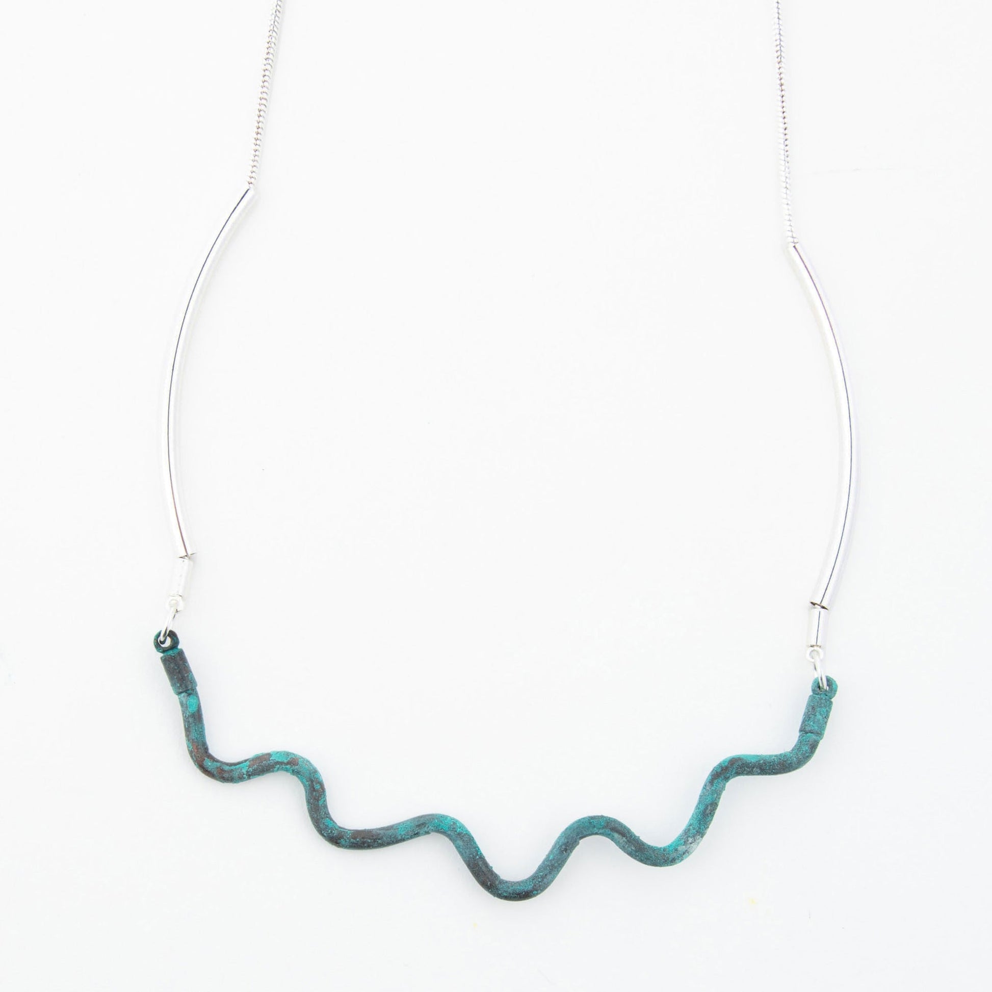 Anjuli Dainty Swirl Necklace