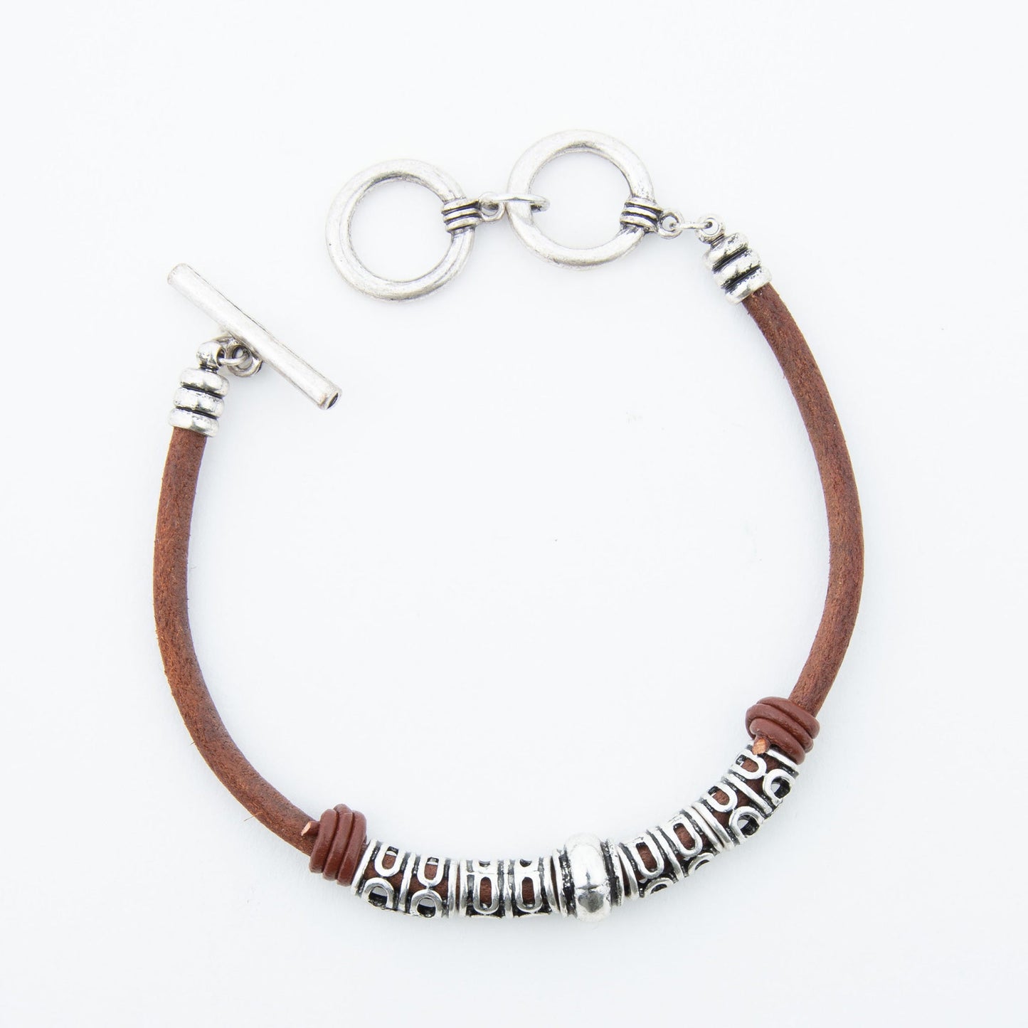 Mindy Wrapped Leather Bracelet