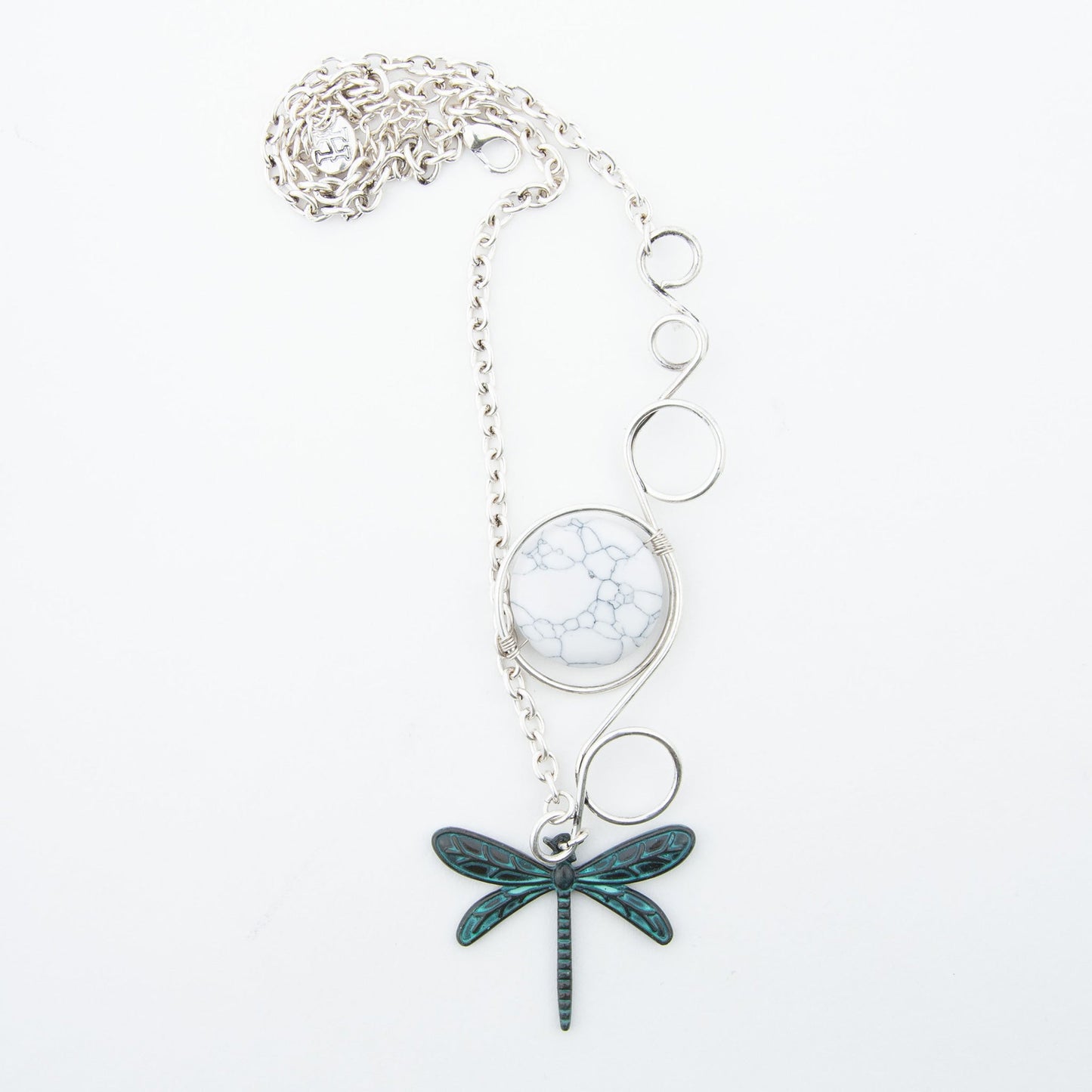 Siri Dragonfly Pendant Necklace