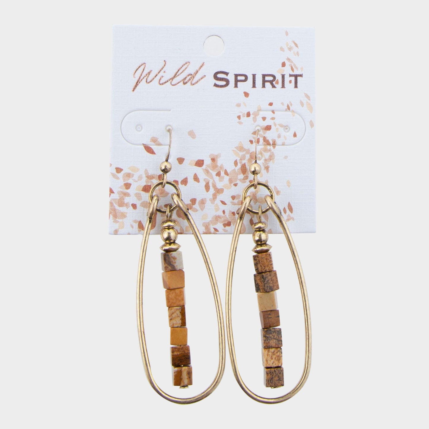 Wild Spirit Turquoise Frame Earrings
