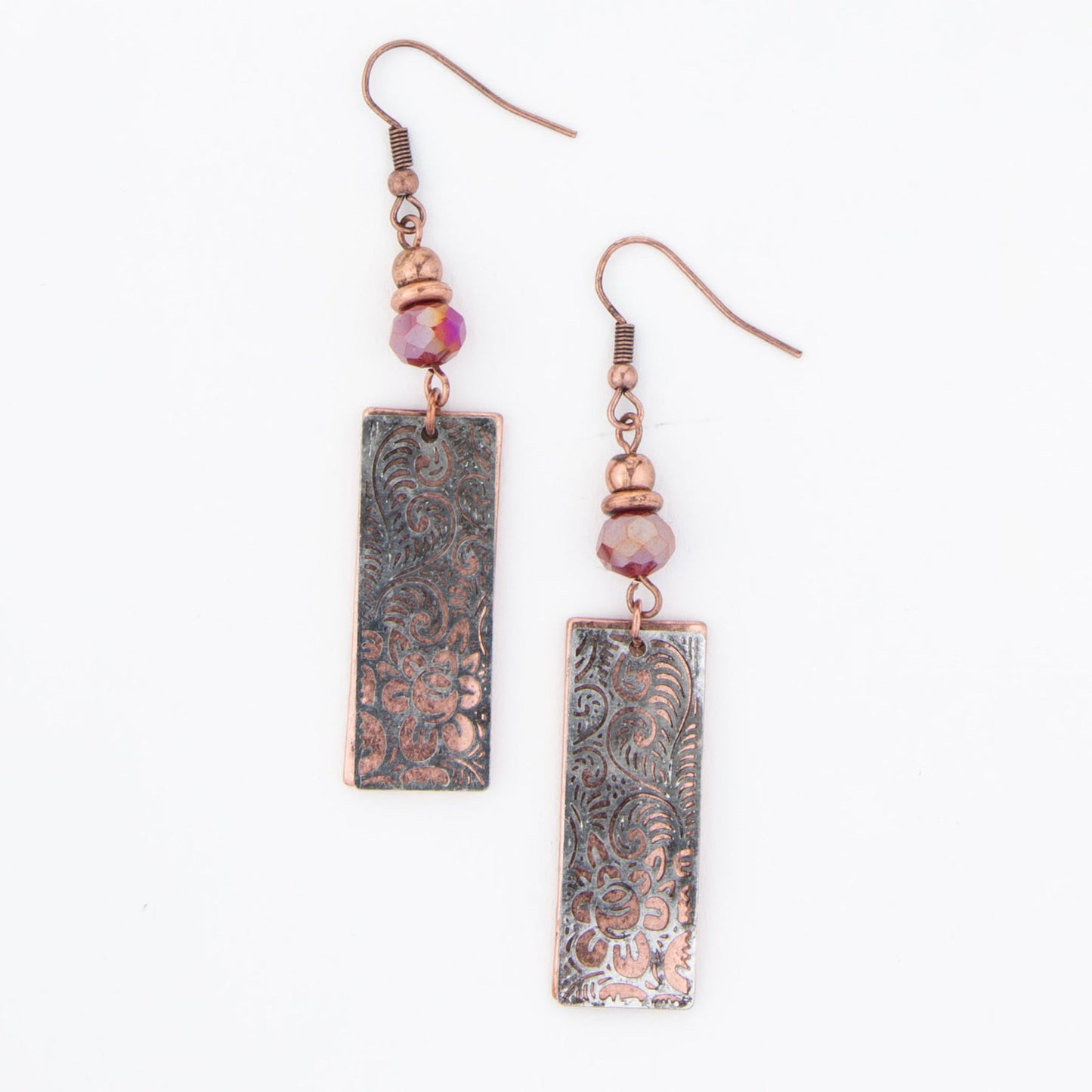 Wild Spirit Flower Bar Earrings