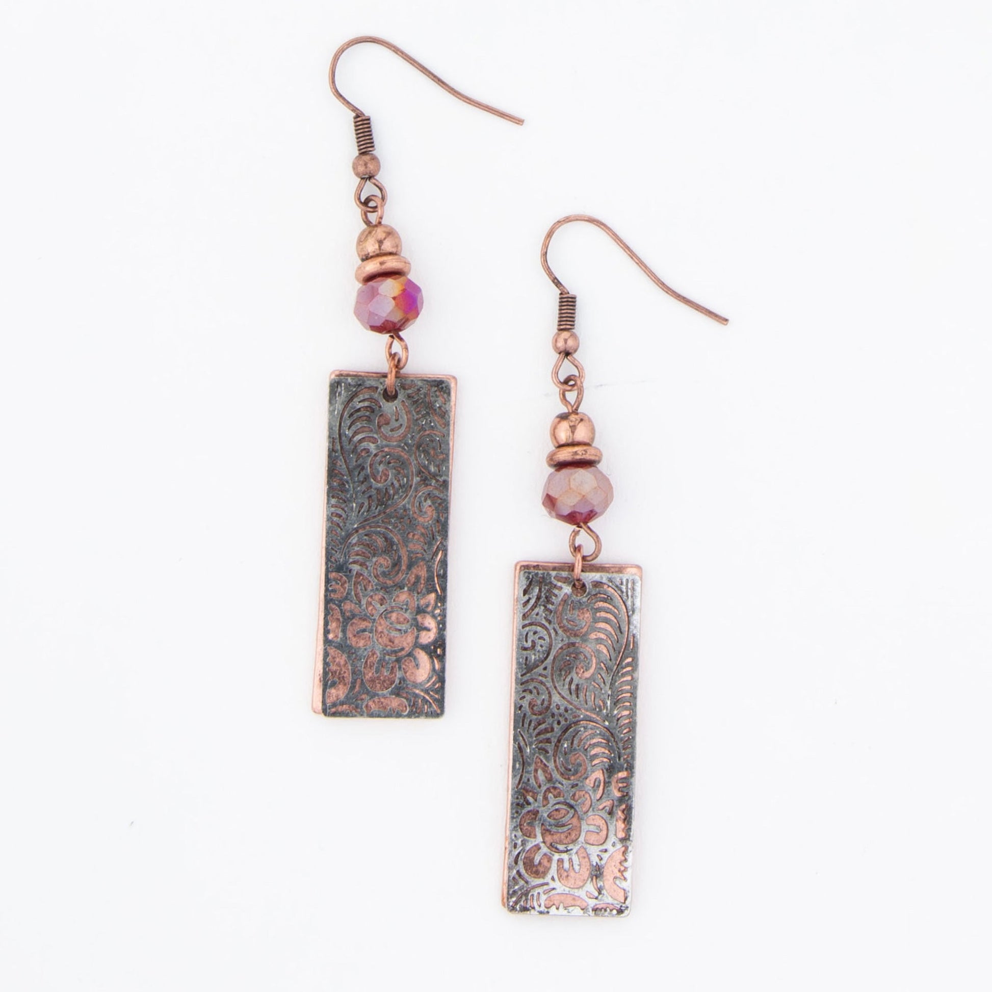 Wild Spirit Flower Bar Earrings