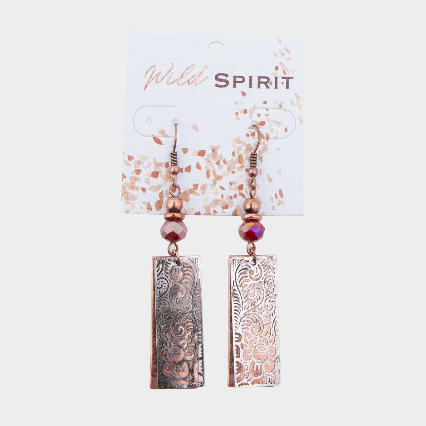 Wild Spirit Flower Bar Earrings