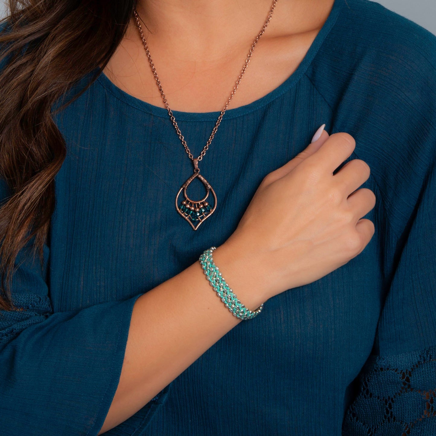 Zoraya Beaded Adjustable Bracelet