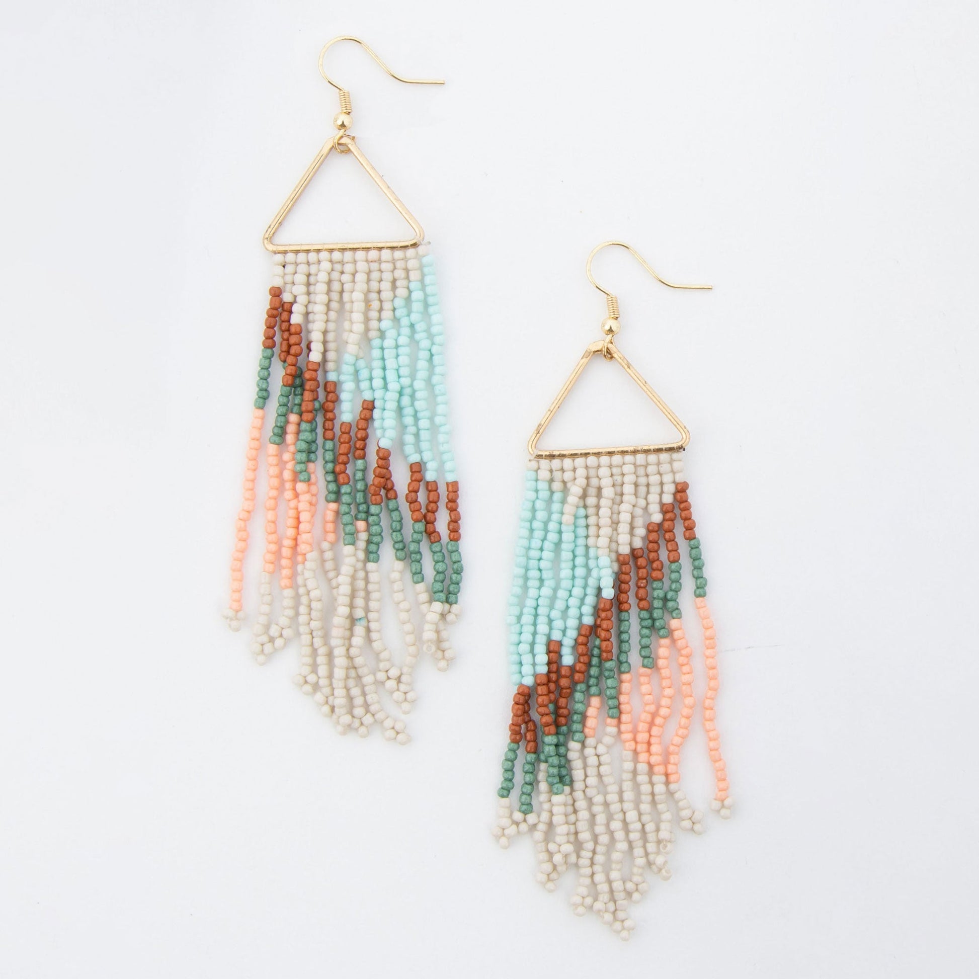 Irie Seed Bead Chandelier Earrings