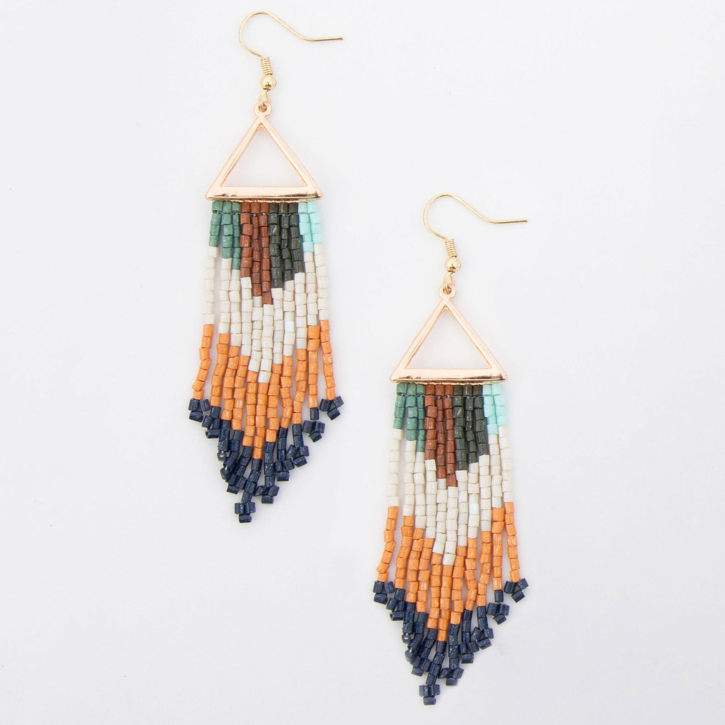 Irie Seed Bead Chandelier Earrings