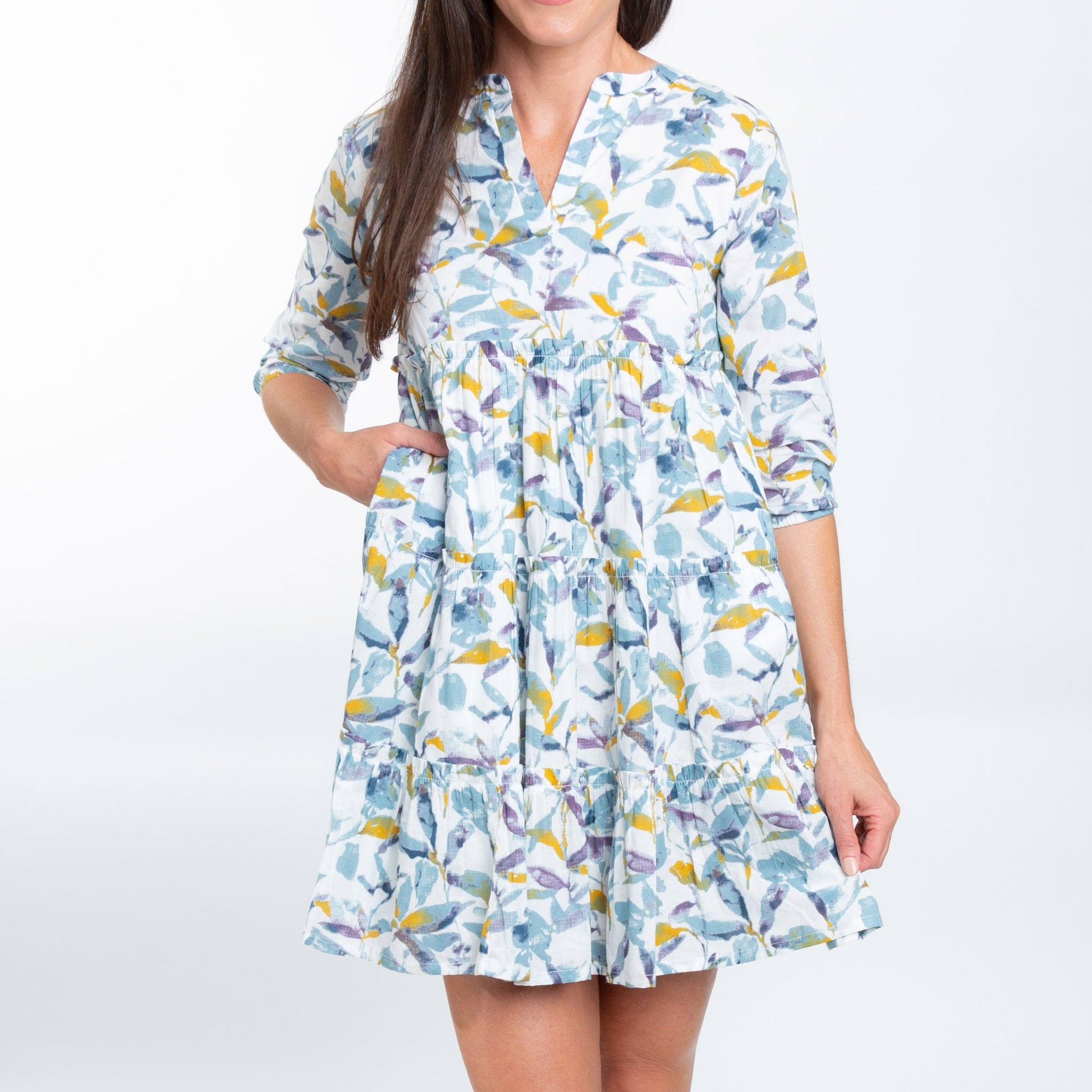 Allegra V-Neck Dress