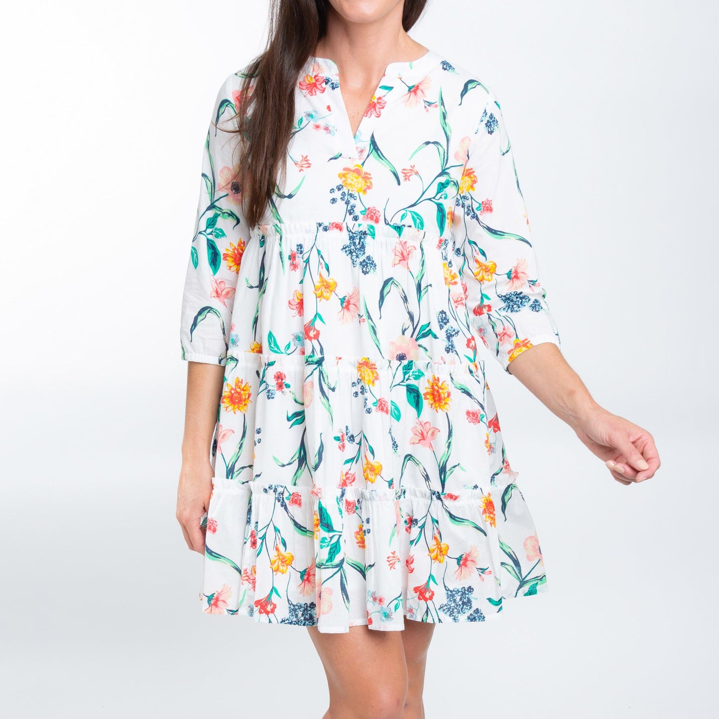 Allegra V-Neck Dress
