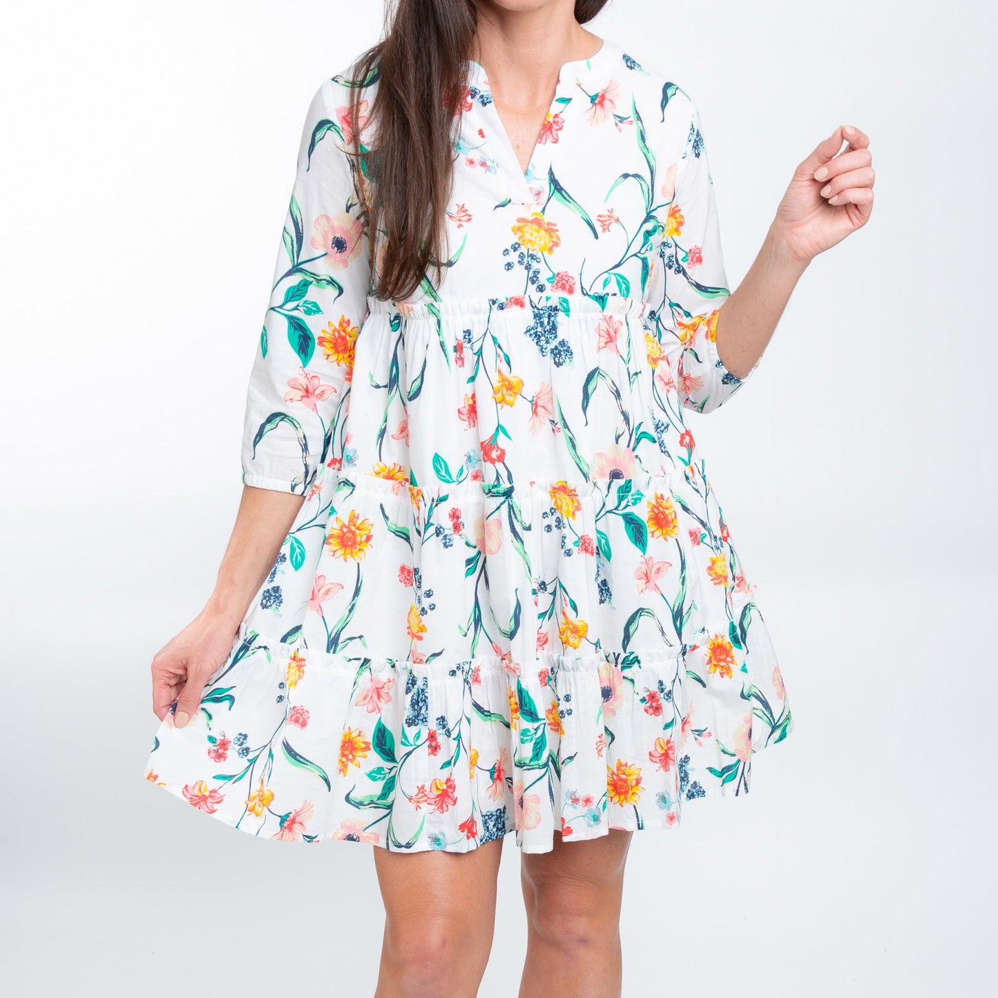 Allegra V-Neck Dress