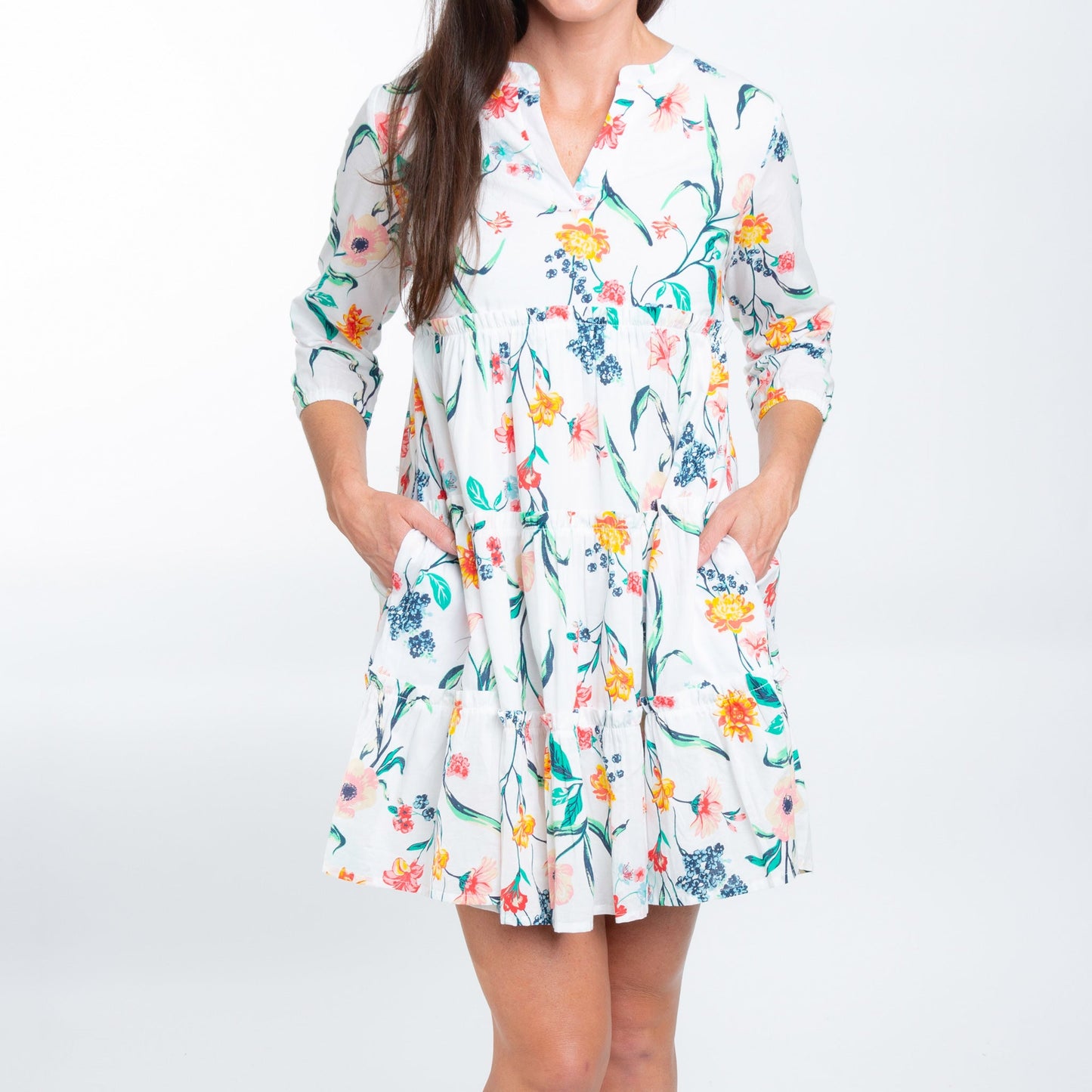 Allegra V-Neck Dress