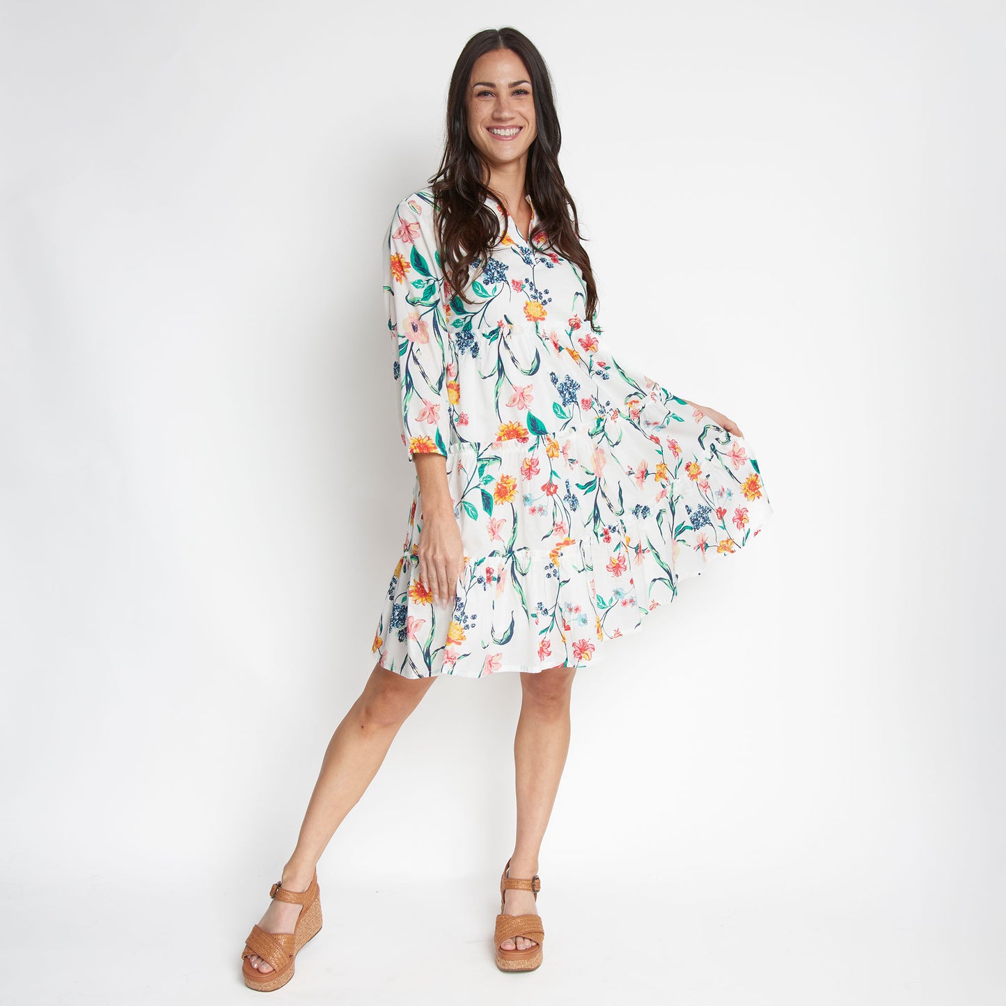 Allegra V-Neck Dress