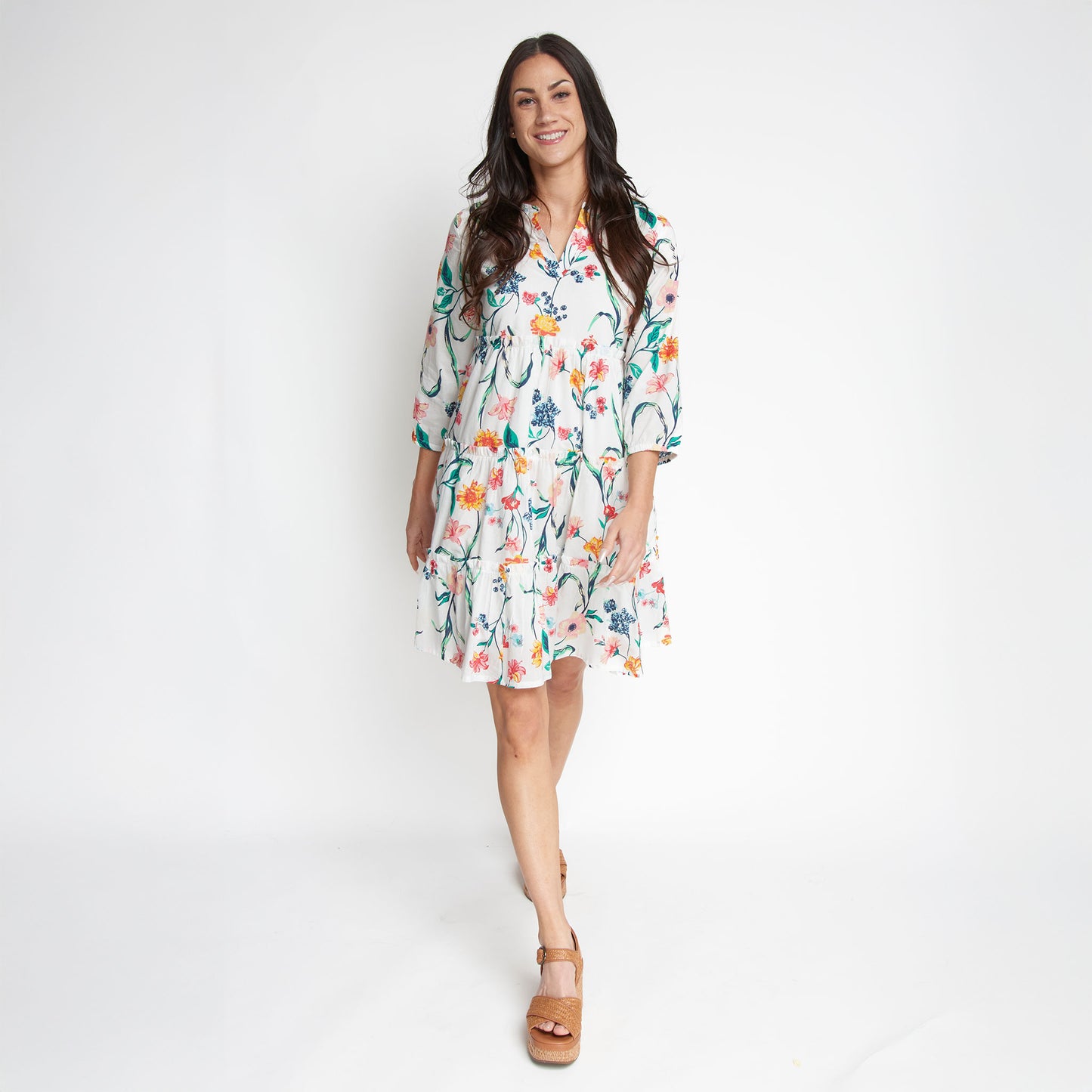 Allegra V-Neck Dress