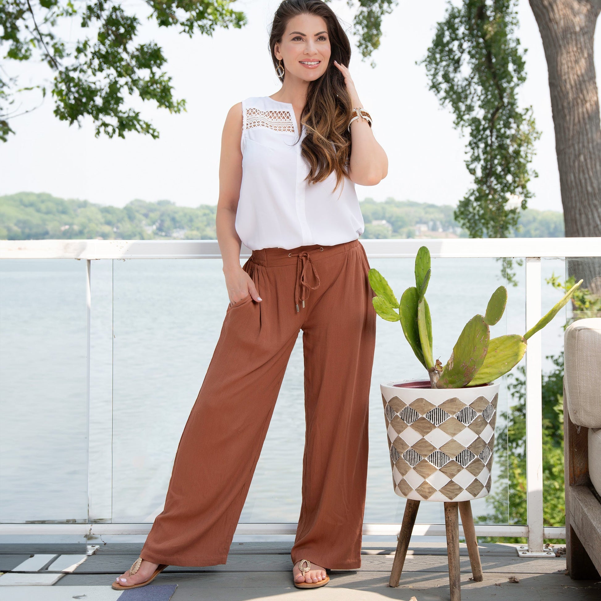 Riva Wide Leg Pants