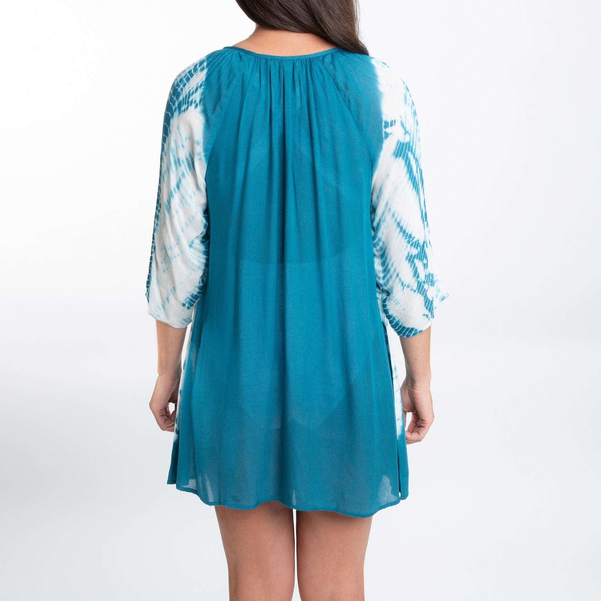 Larsa Raglan Tie Dye  Cover Up