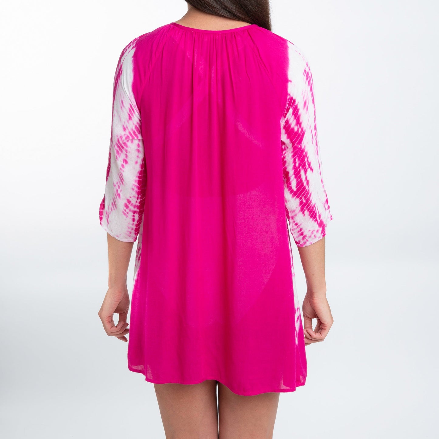 Larsa Raglan Tie Dye Cover Up