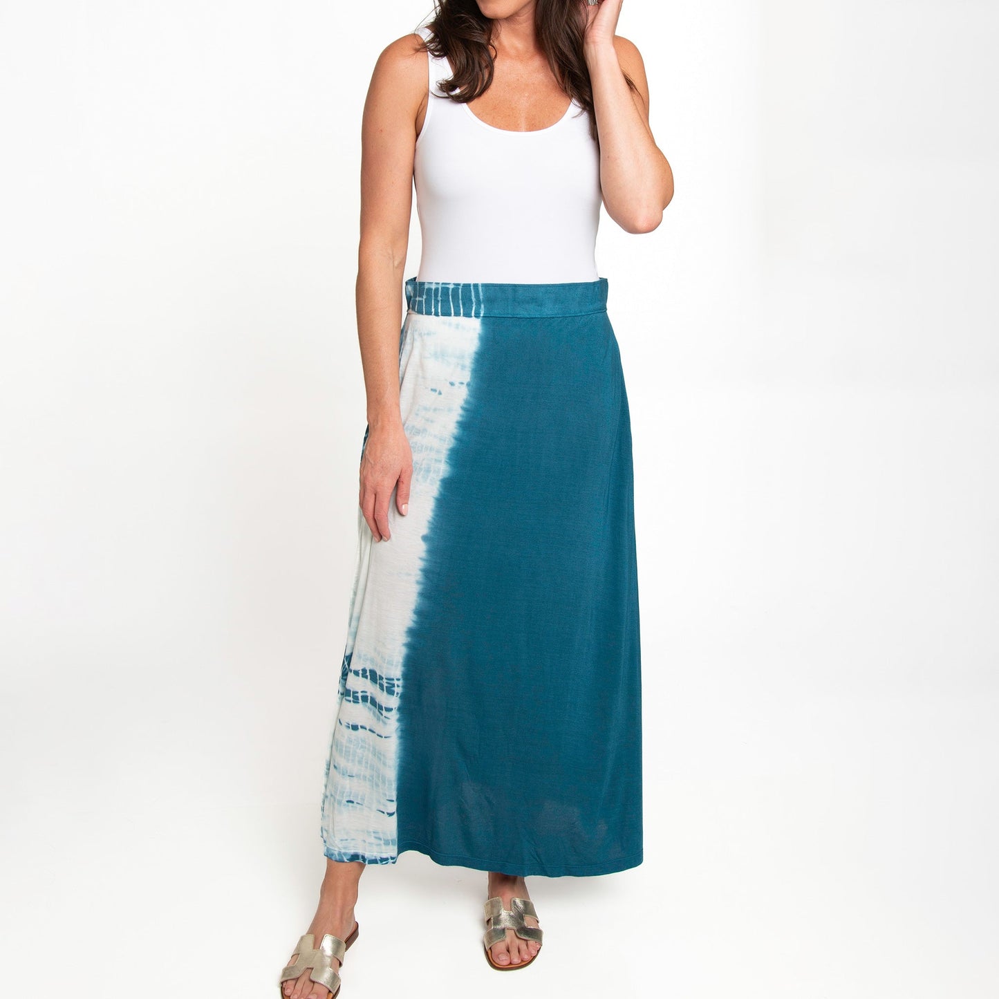 Akari Tie Dye Maxi Skirt