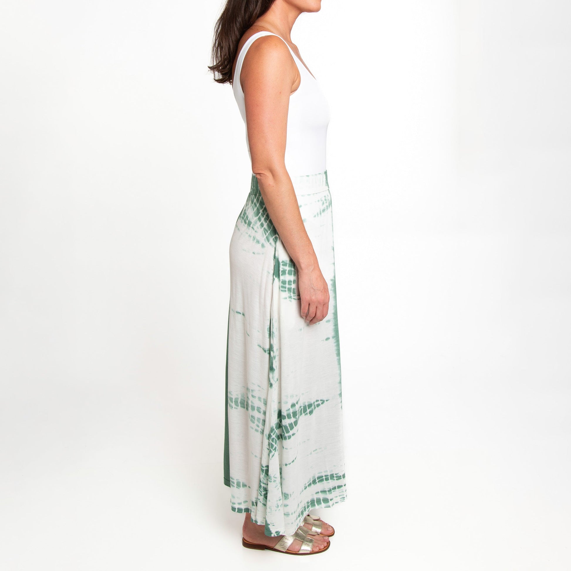 Akari Tie Dye Maxi Skirt