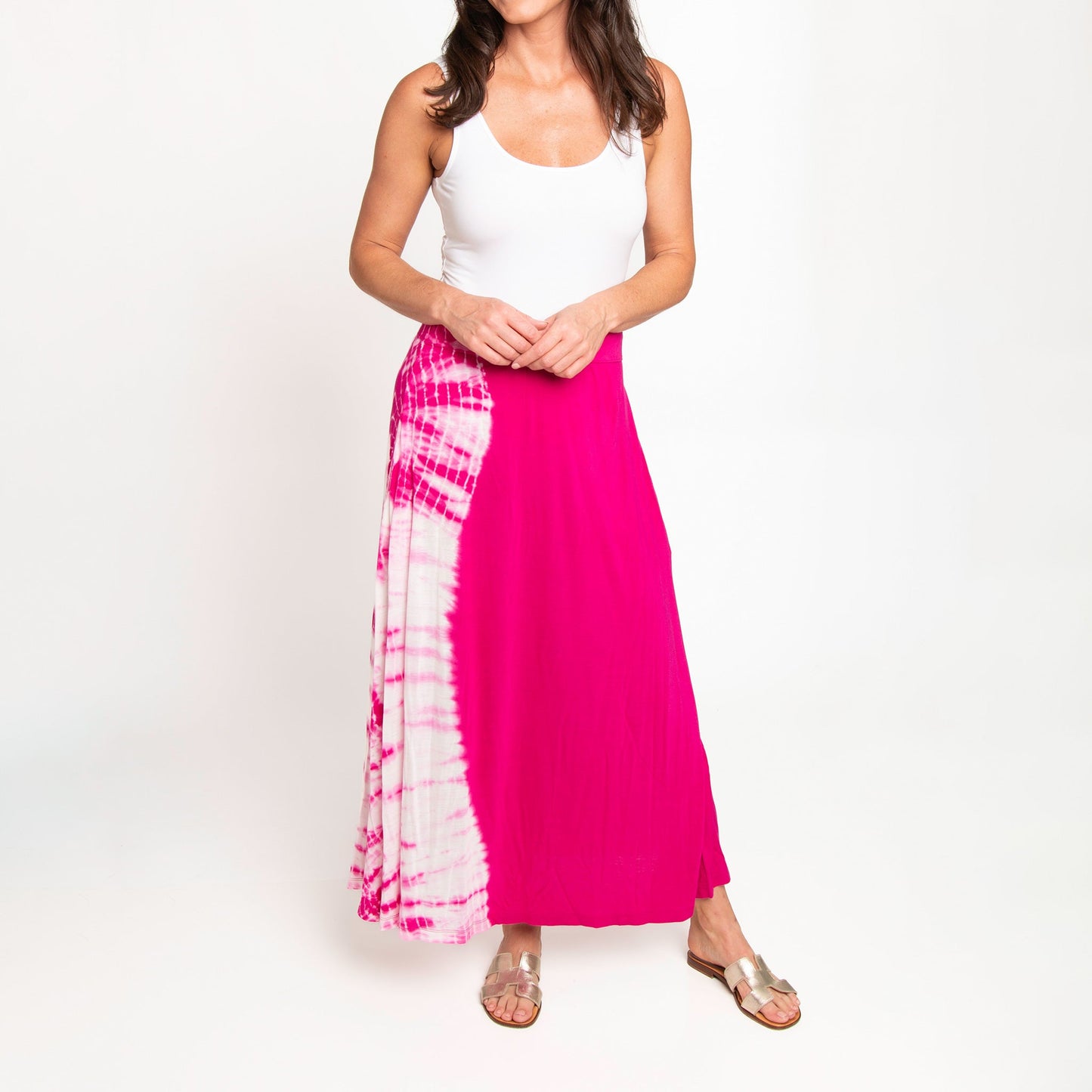 Akari Tie Dye Maxi Skirt