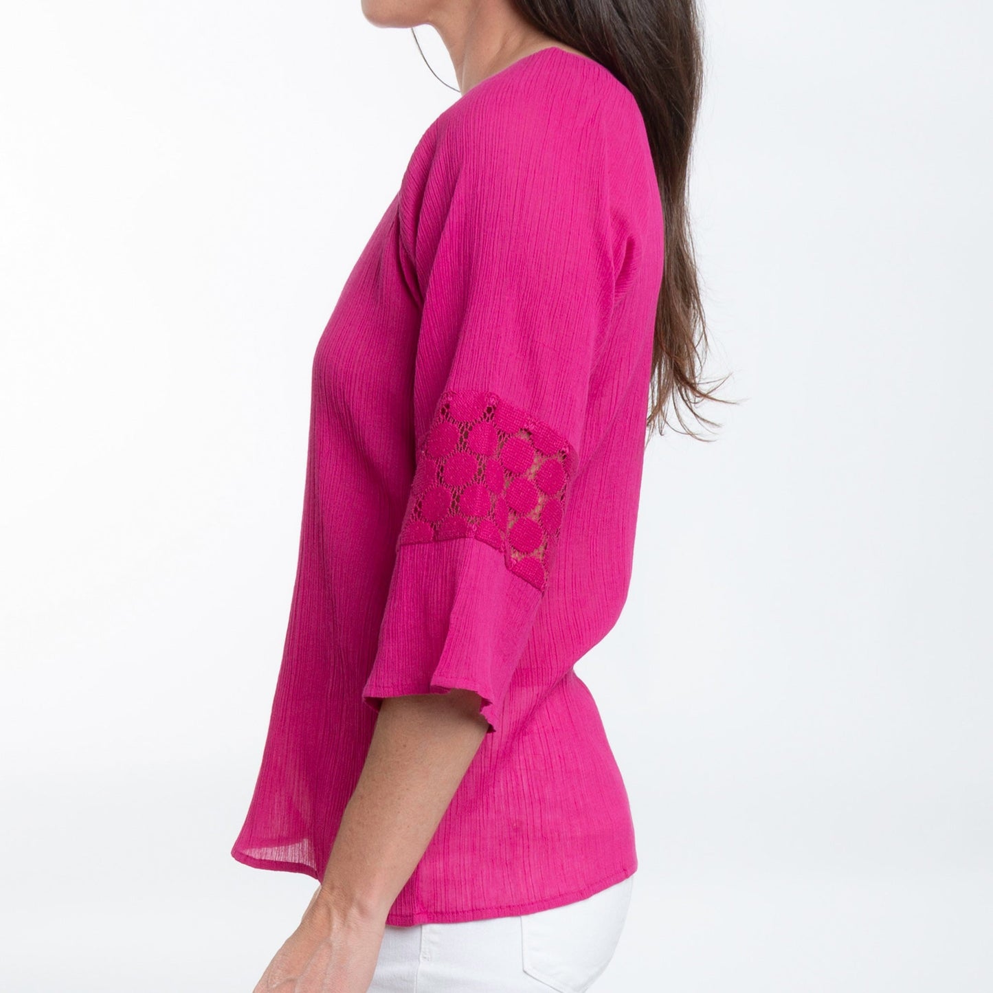 Skylah Raglan Sleeve Blouse