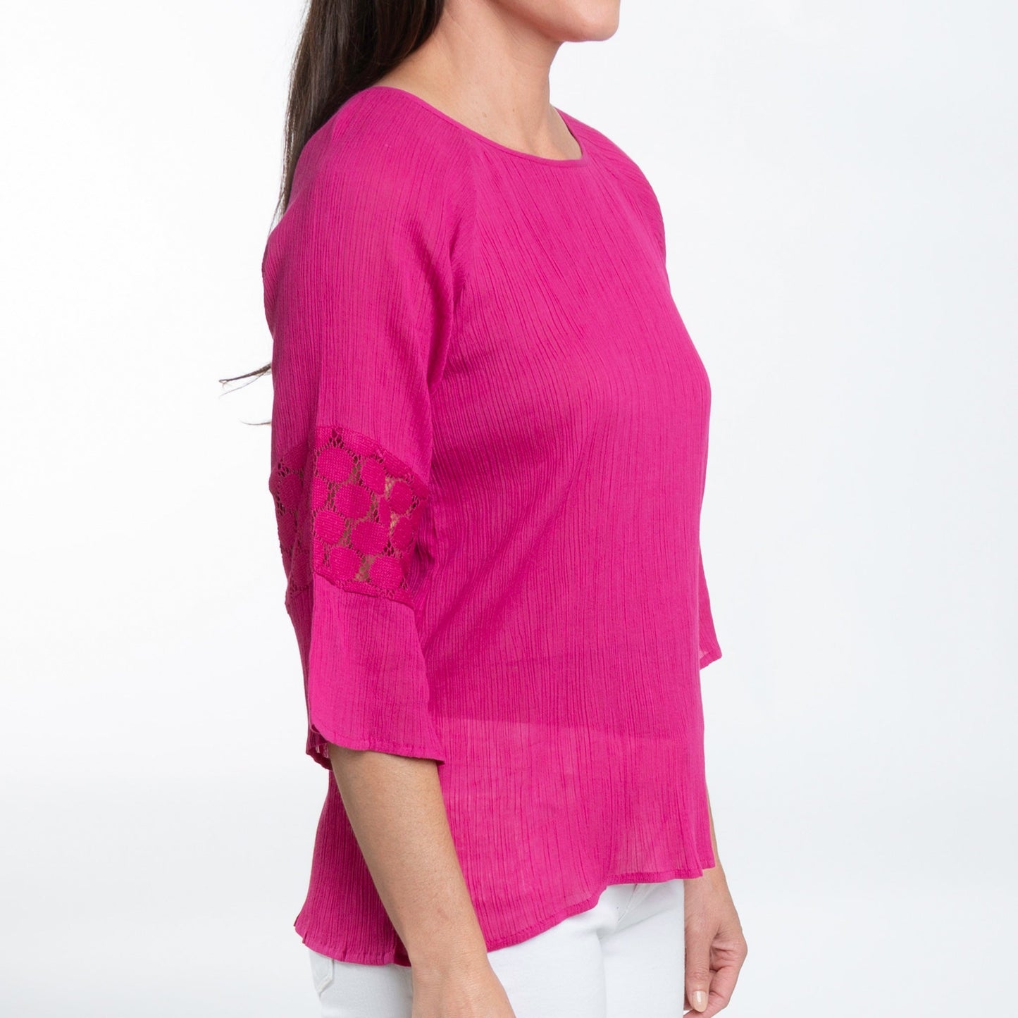 Skylah Raglan Sleeve Blouse