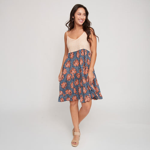 Bellamy Spaghetti Strap Tiered Dress