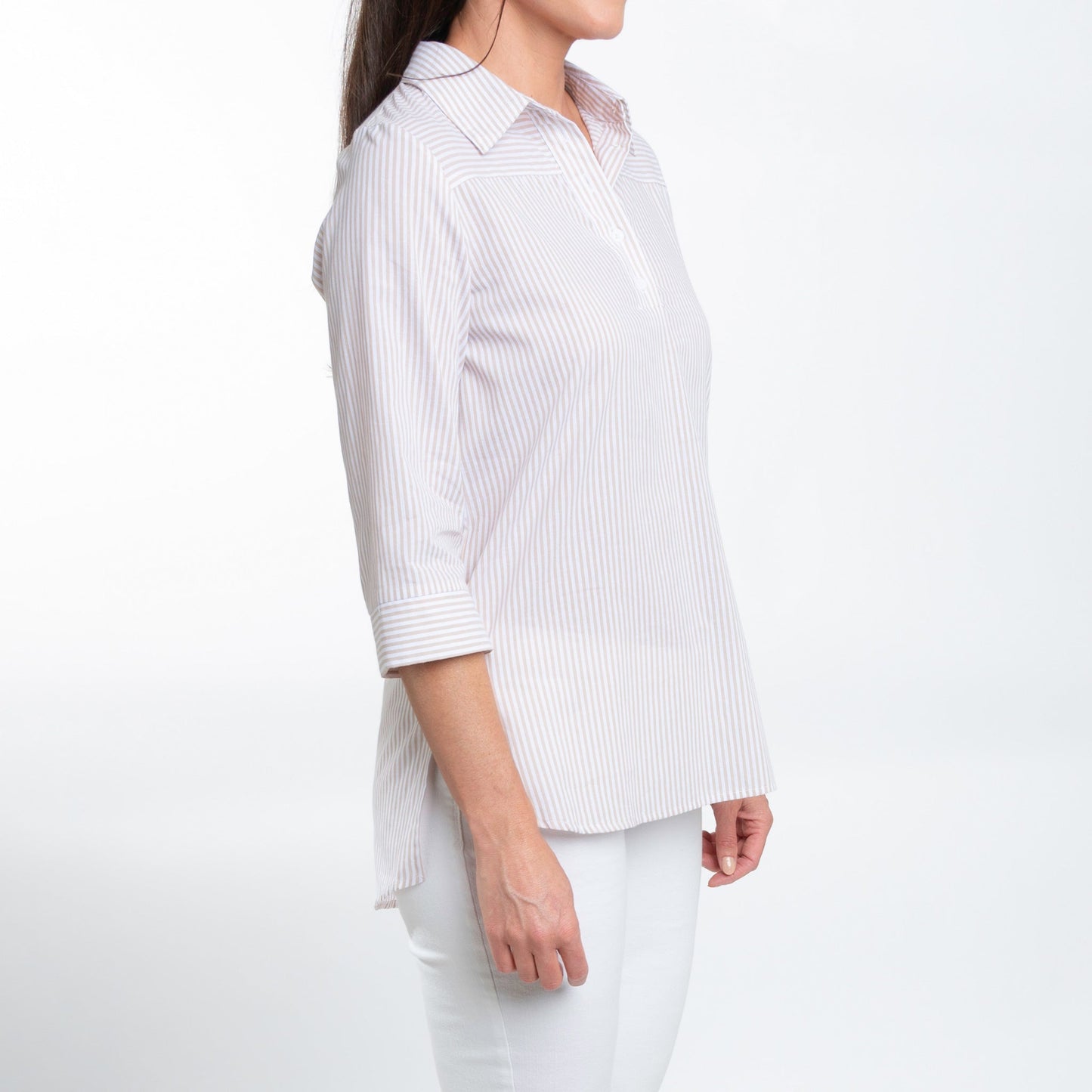 Lakelyn 3/4 Sleeve Henley Top