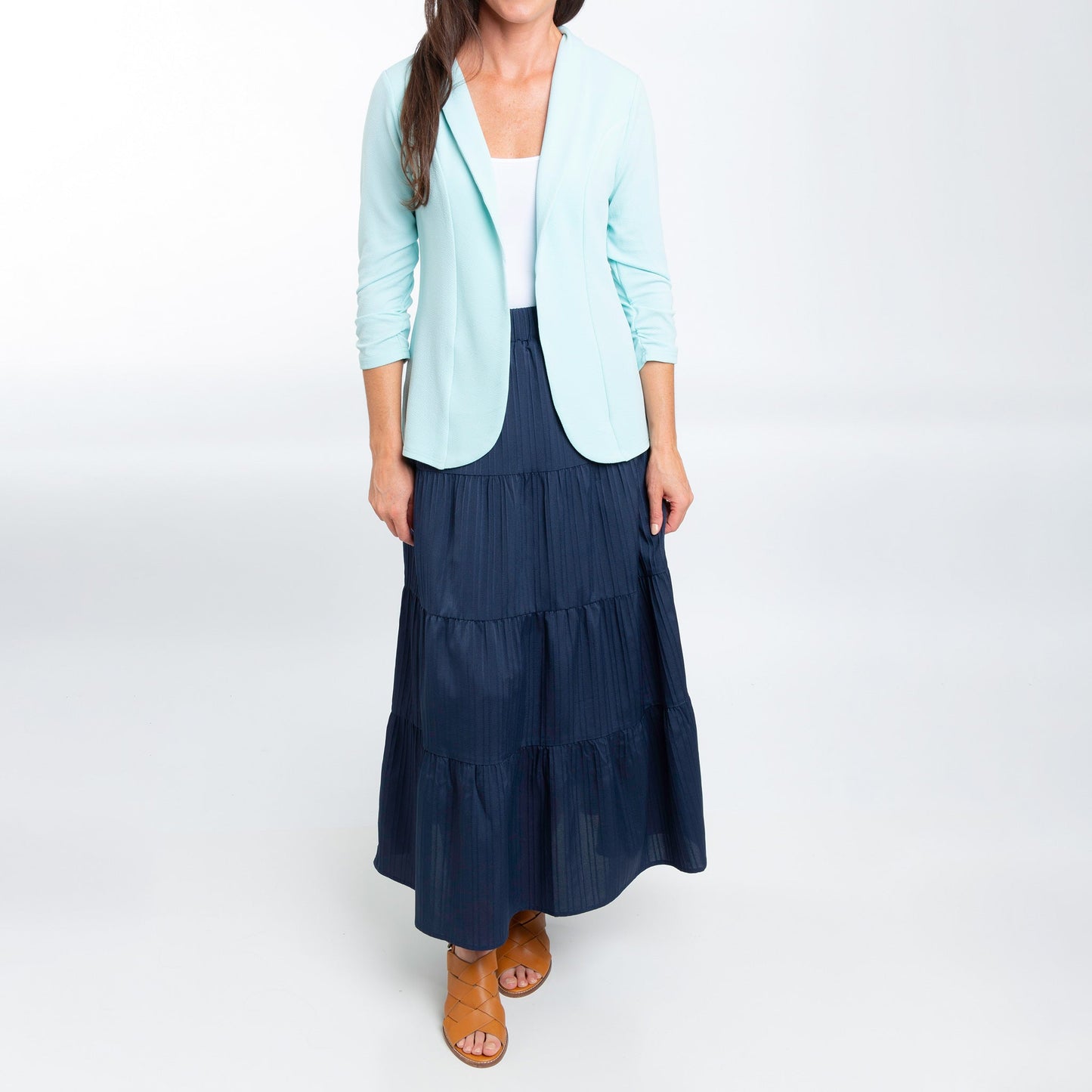 McKay Tiered Maxi Skirt