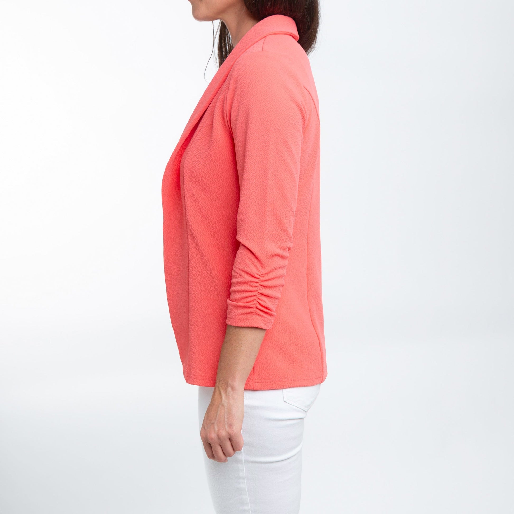 Dove Stretch Crepe Blazer