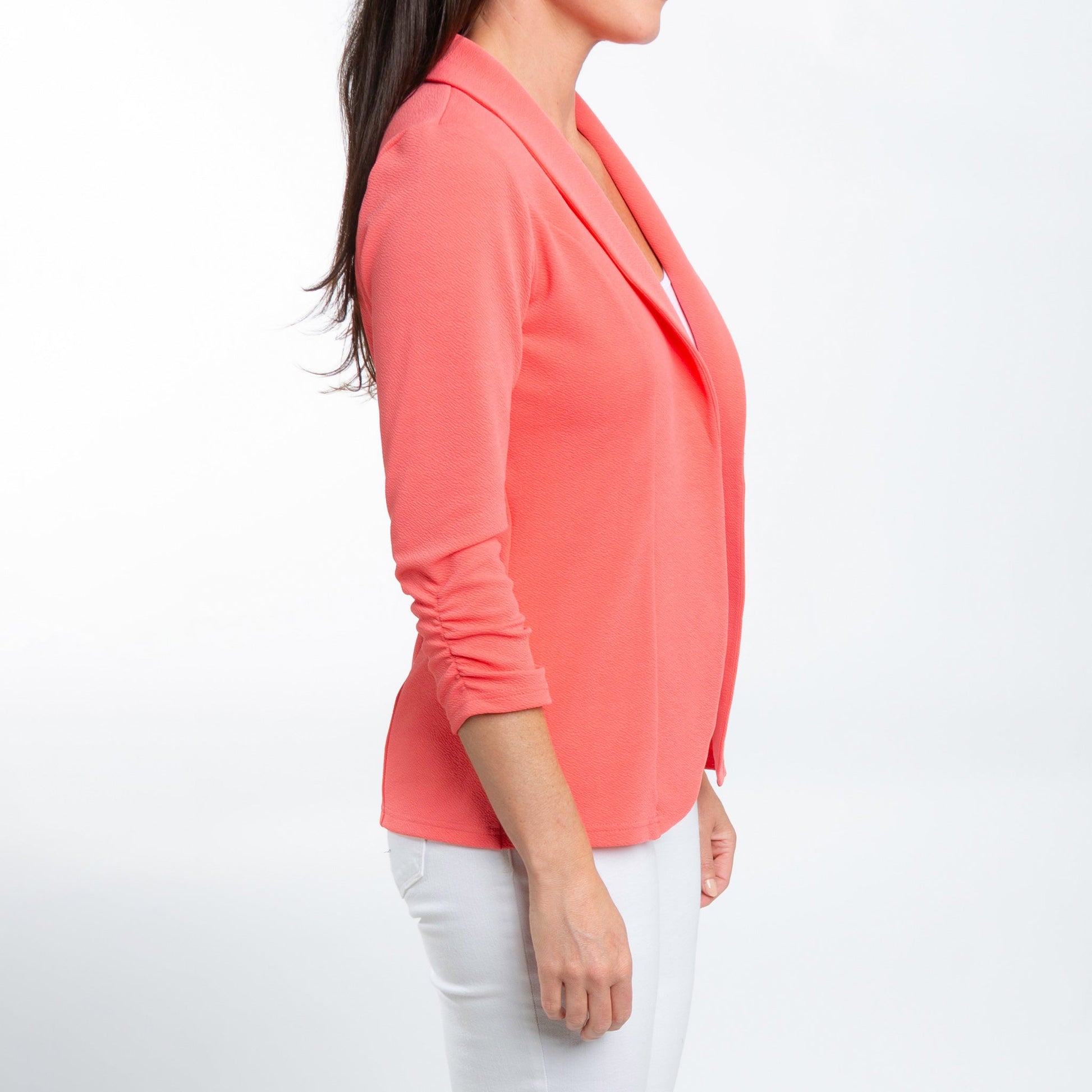 Dove Stretch Crepe Blazer