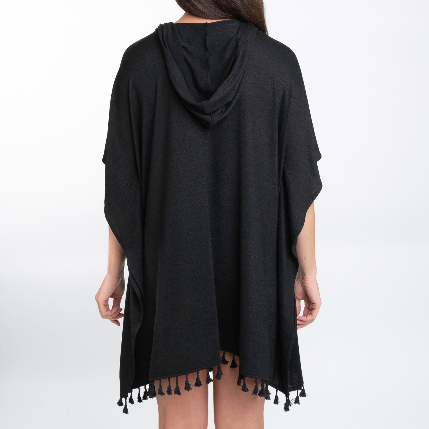 Naomi Hooded Poncho Cover Up