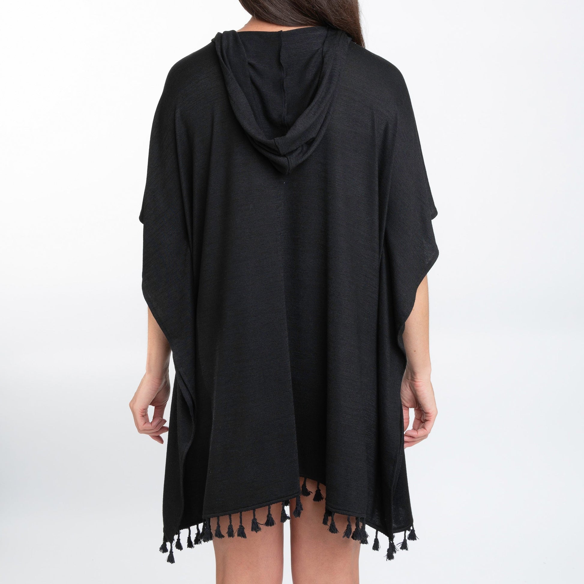 Naomi Hooded Poncho Cover Up