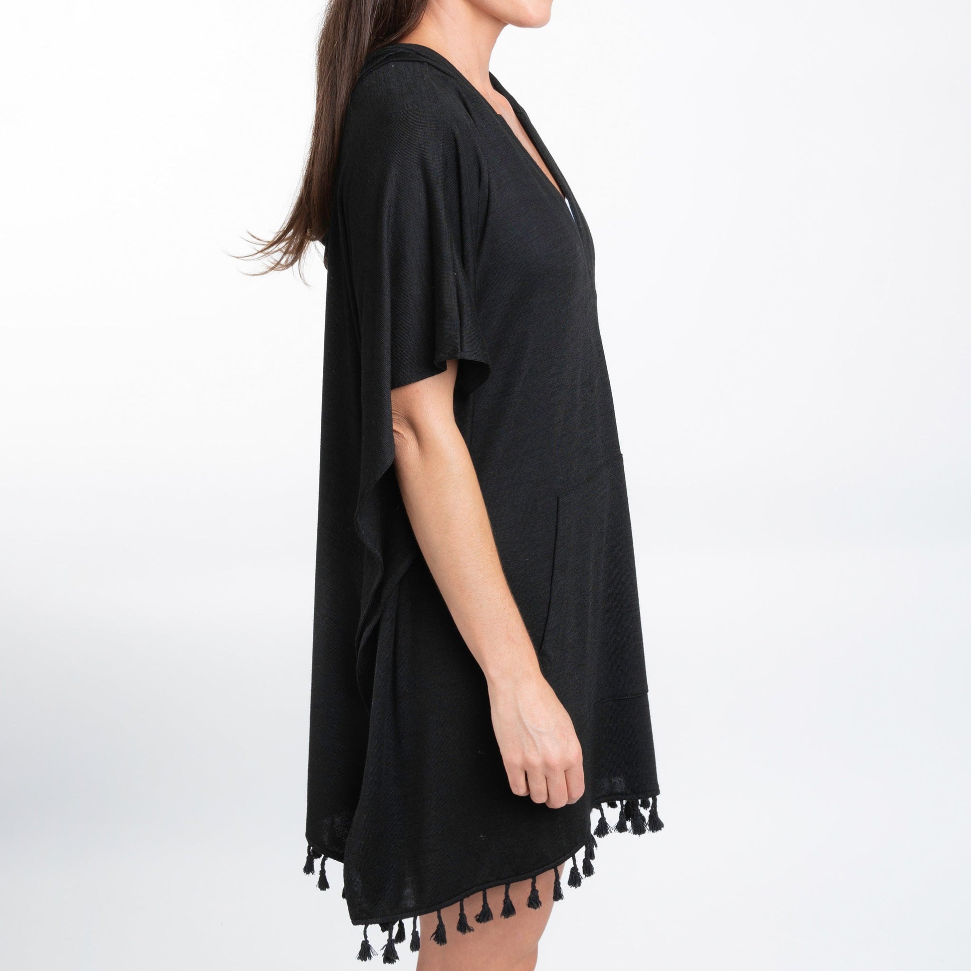 Naomi Hooded Poncho Cover Up