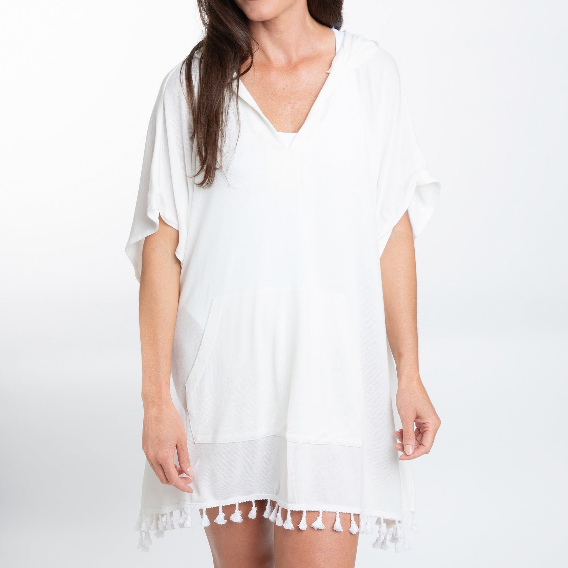 Naomi Hooded Poncho Cover Up